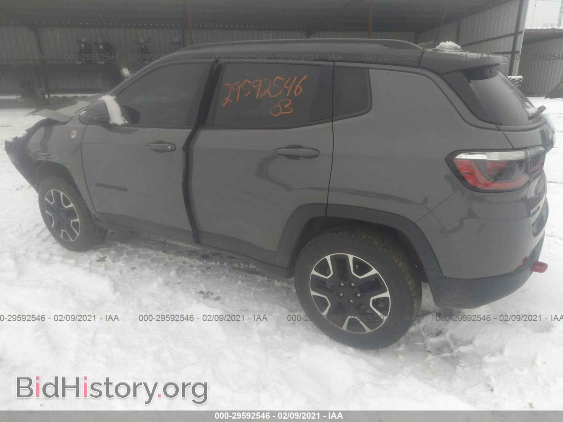 2020 JEEP COMPASS - VIN: 3C4NJDDBXLT132129 - Фото 3