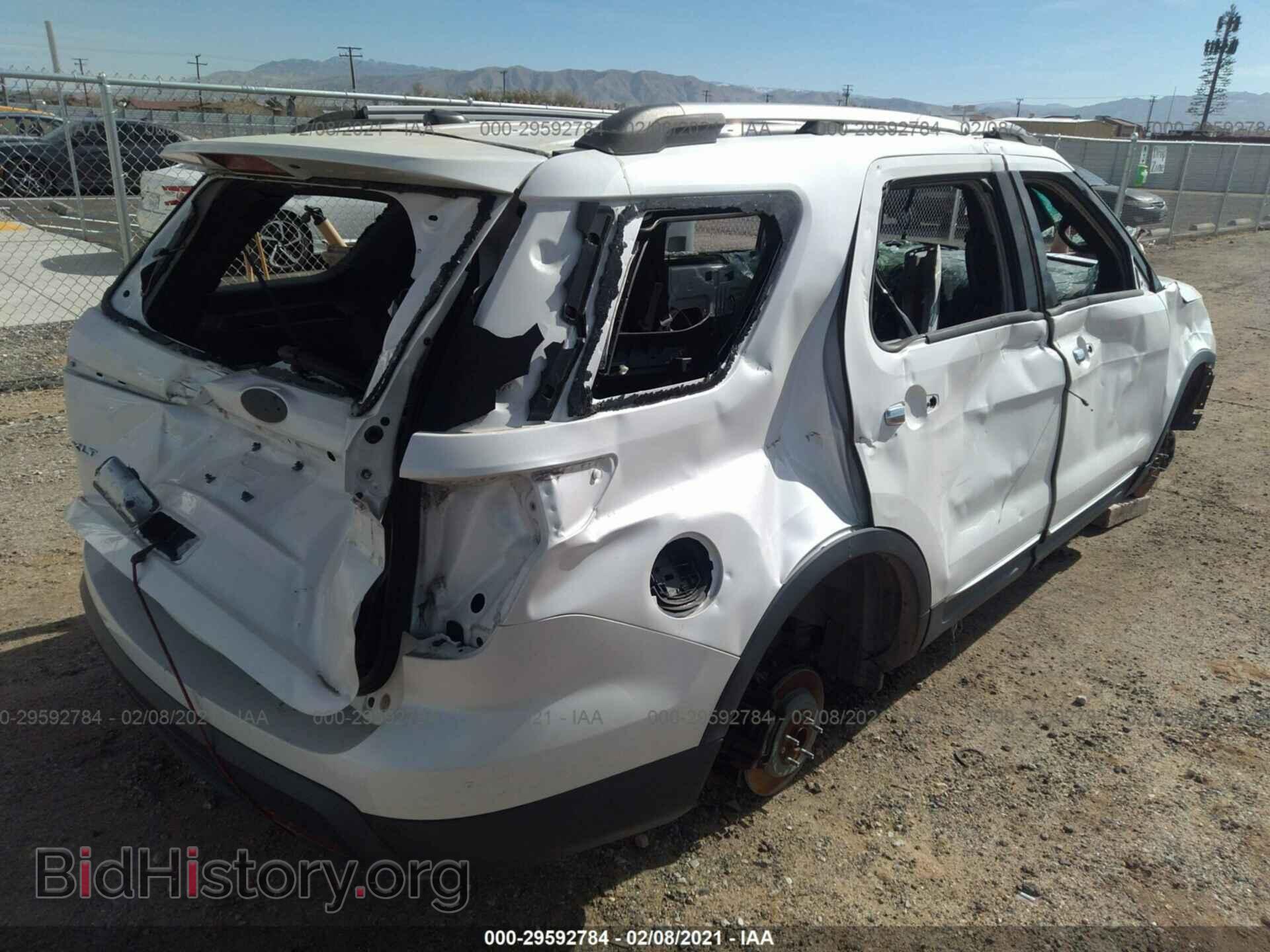 2013 FORD EXPLORER - VIN: 1FM5K7D84DGA37876 - Фото 4