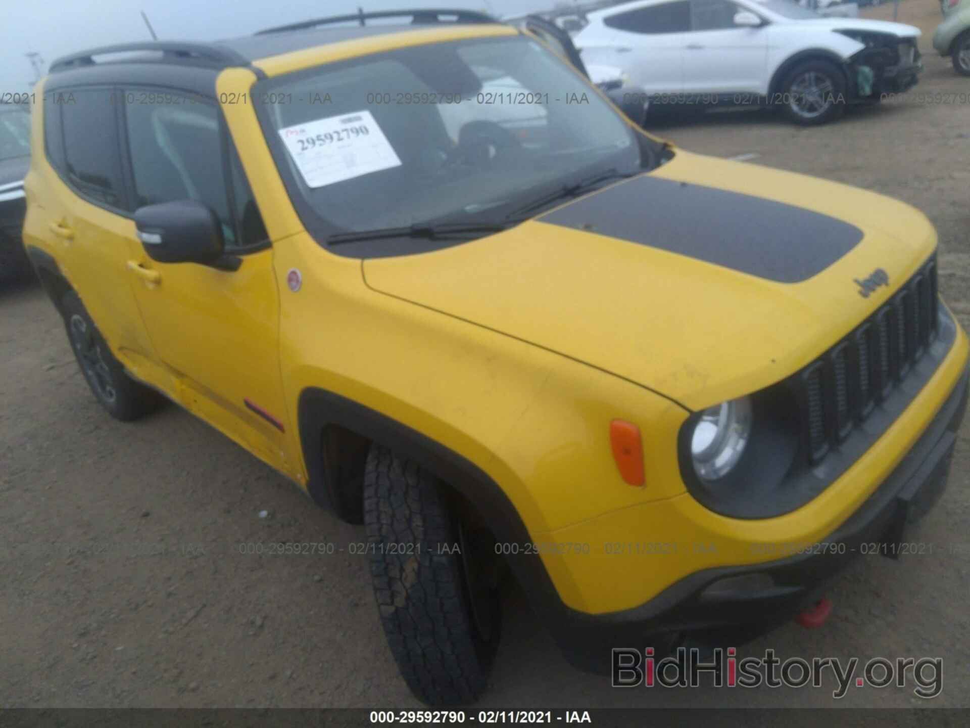 Photo ZACCJBCTXGPD43625 - JEEP RENEGADE 2016