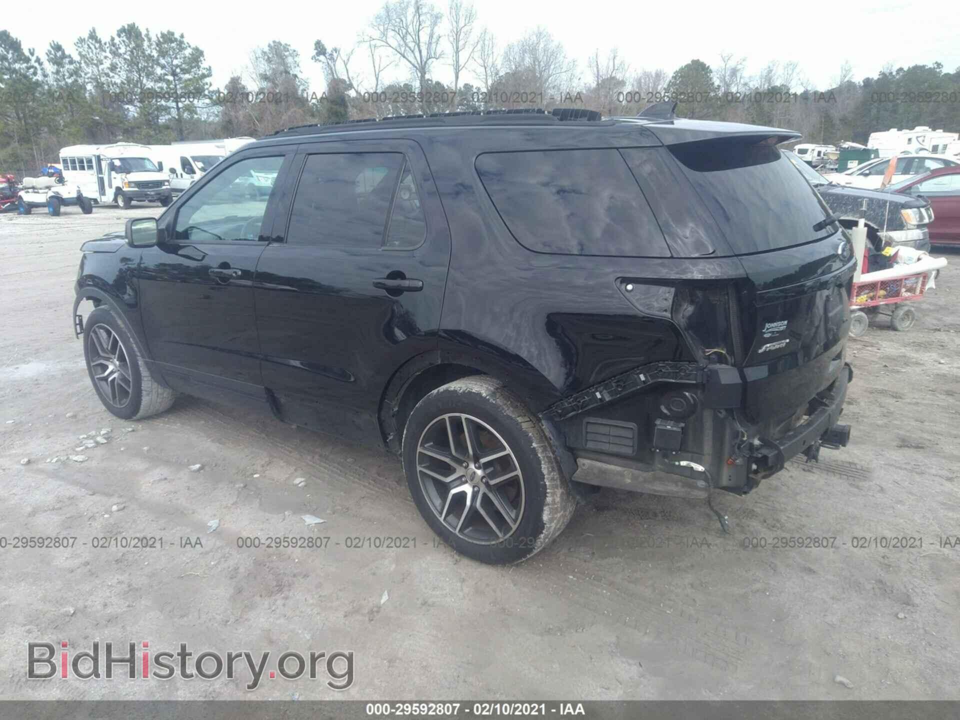 2017 FORD EXPLORER - VIN: 1FM5K8GT3HGA09739 - Фото 3