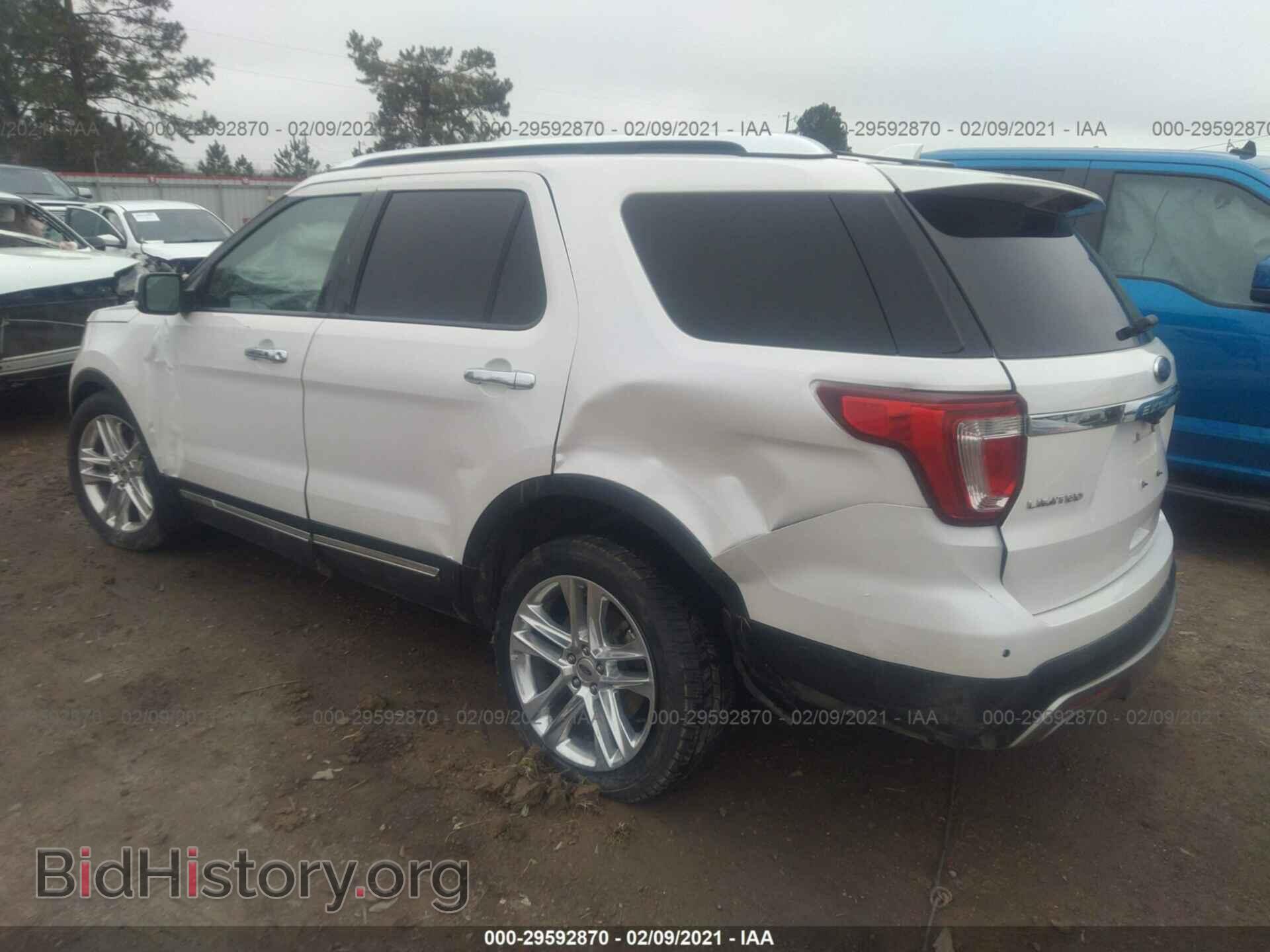 2017 FORD EXPLORER - VIN: 1FM5K7FH1HGA26031 - Фото 3