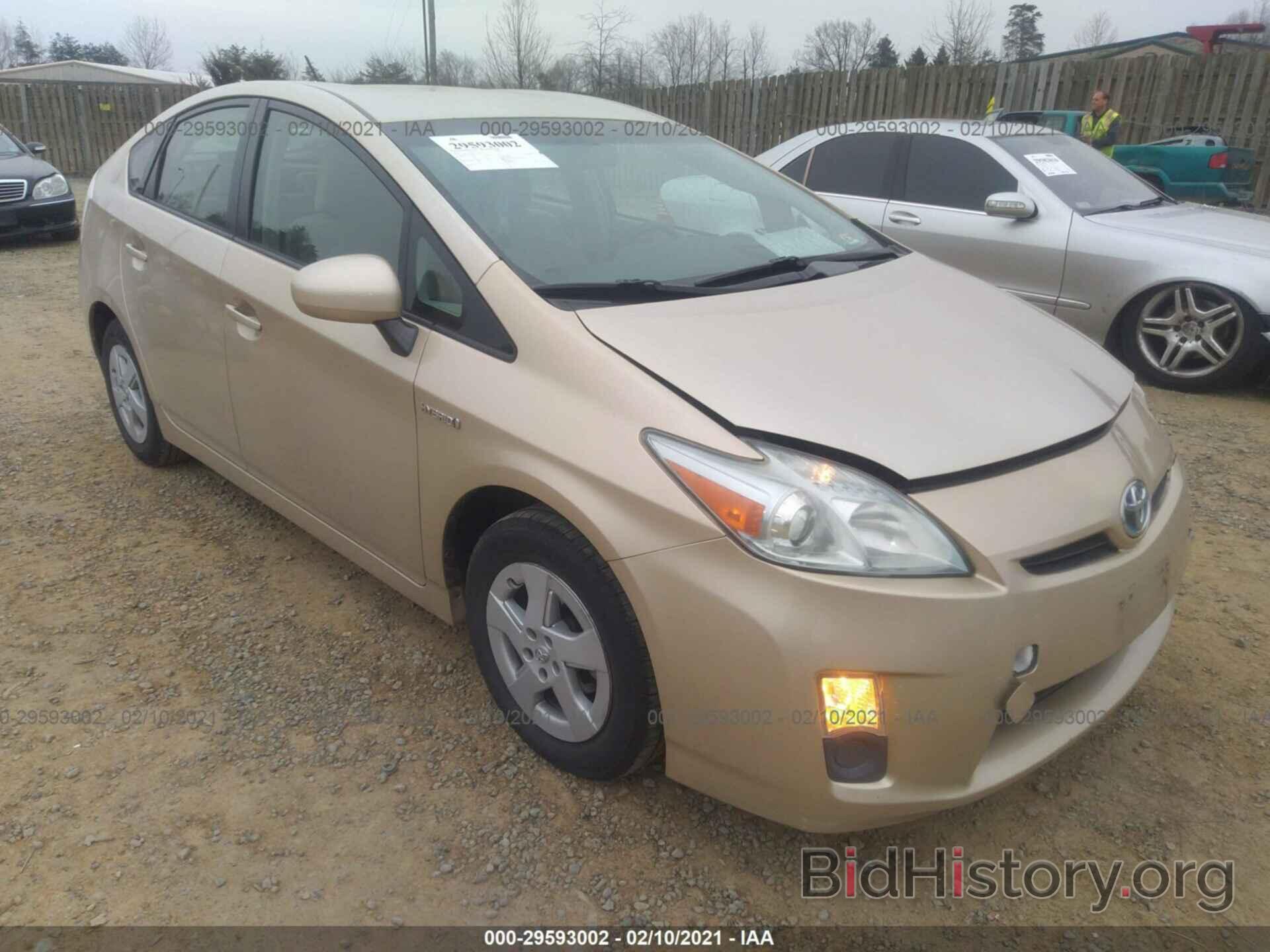 Фотография JTDKN3DUXA0217808 - TOYOTA PRIUS 2010