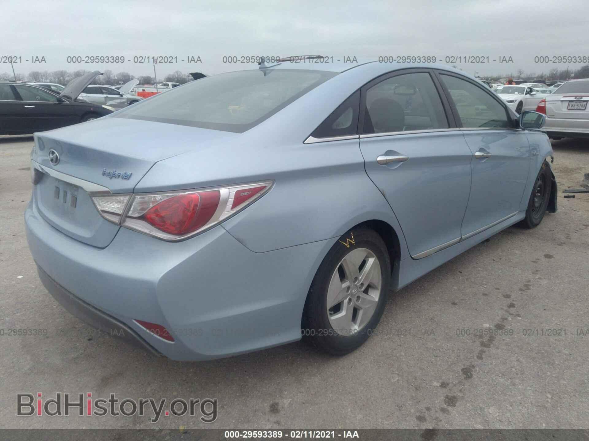 2012 HYUNDAI SONATA - VIN: KMHEC4A46CA057934 - Фото 4