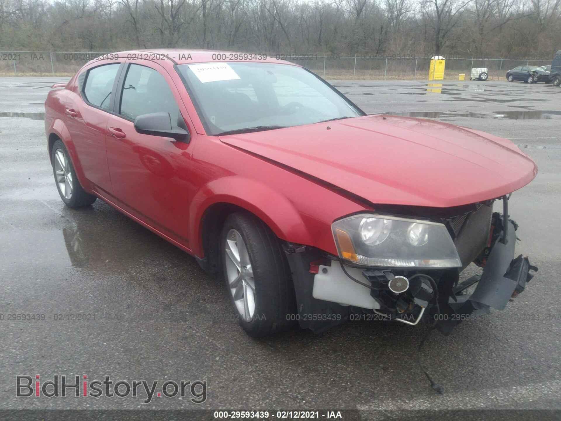 Фотография 1C3CDZAB4EN182662 - DODGE AVENGER 2014