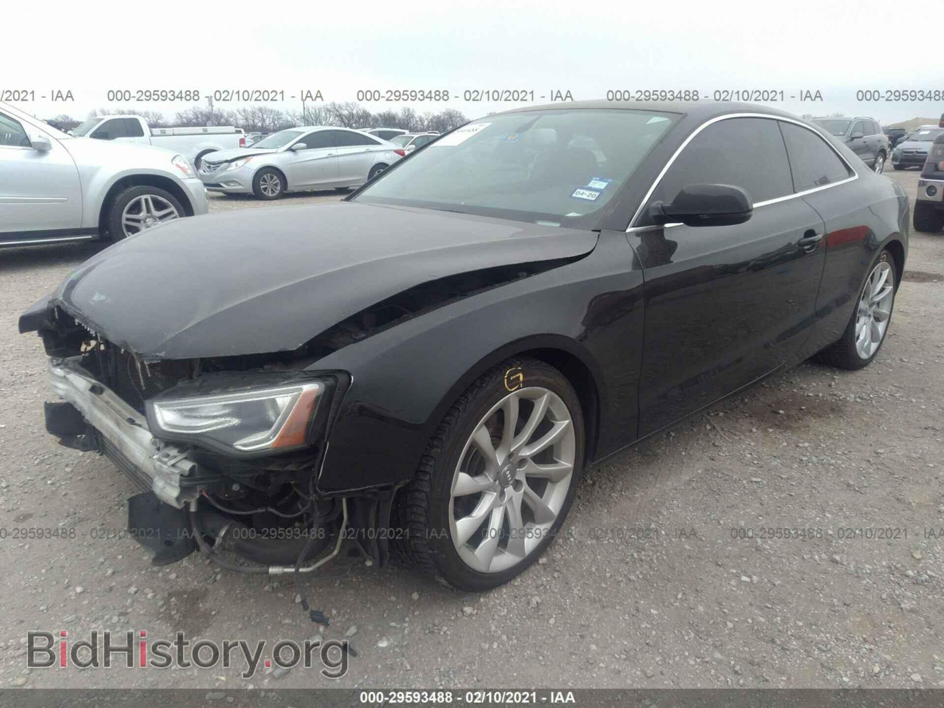 2014 AUDI A5 - VIN: WAULFAFR3EA013203 - Фото 2