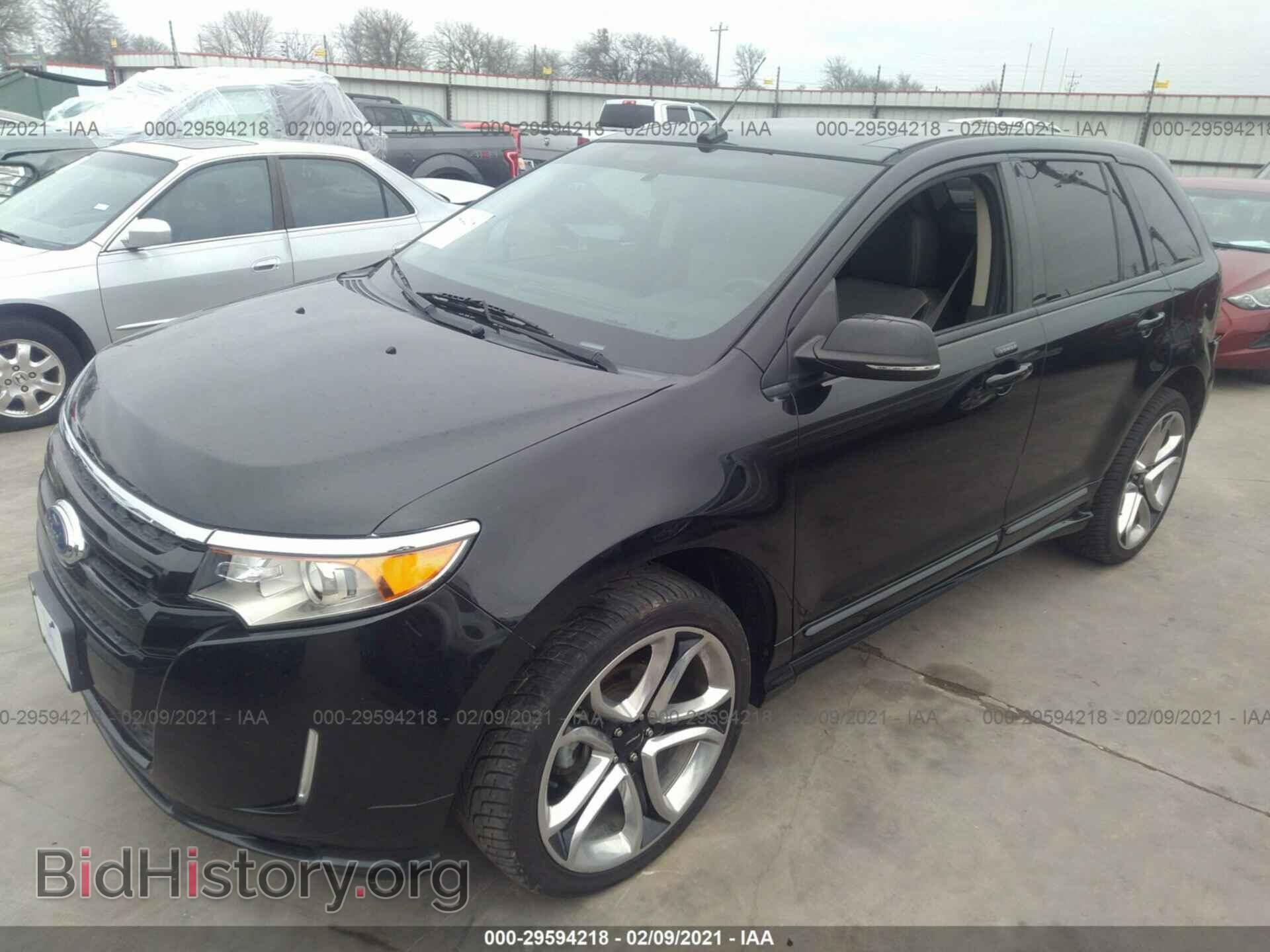 2014 FORD EDGE - VIN: 2FMDK3AK7EBA17277 - Фото 2