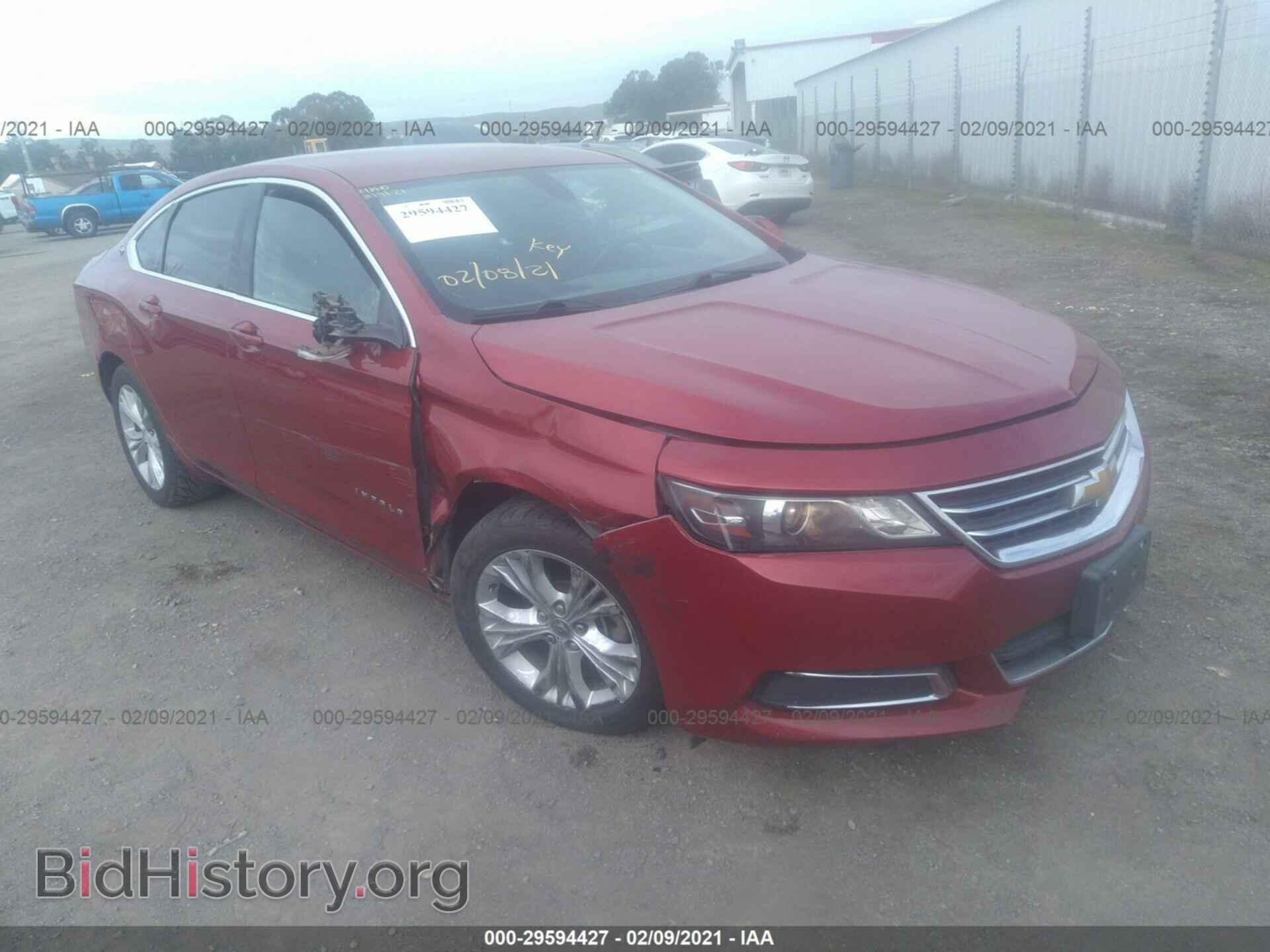 Фотография 2G1125S33F9112348 - CHEVROLET IMPALA 2015