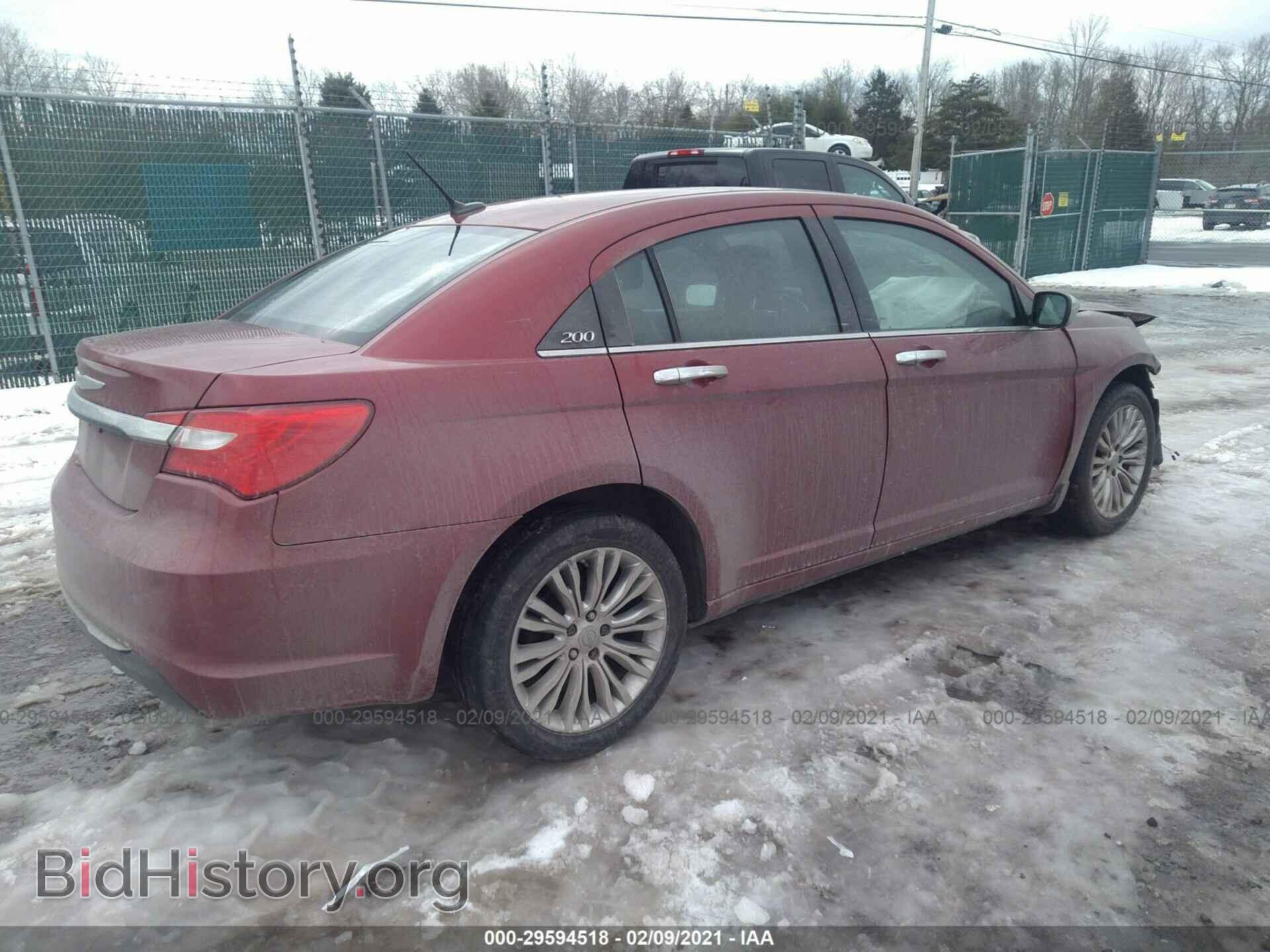 2012 CHRYSLER 200 - VIN: 1C3CCBCB9CN113079 - Фото 4