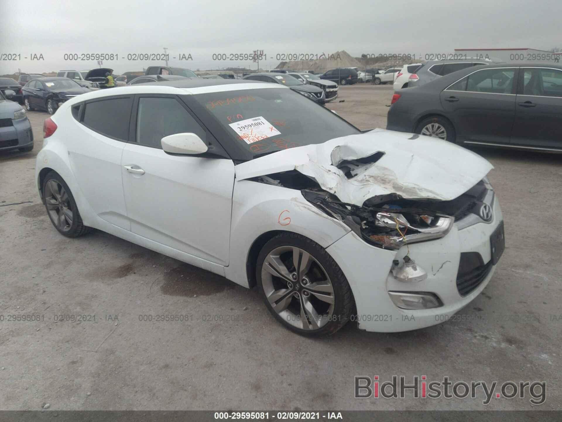 Фотография KMHTC6AD8CU061128 - HYUNDAI VELOSTER 2012