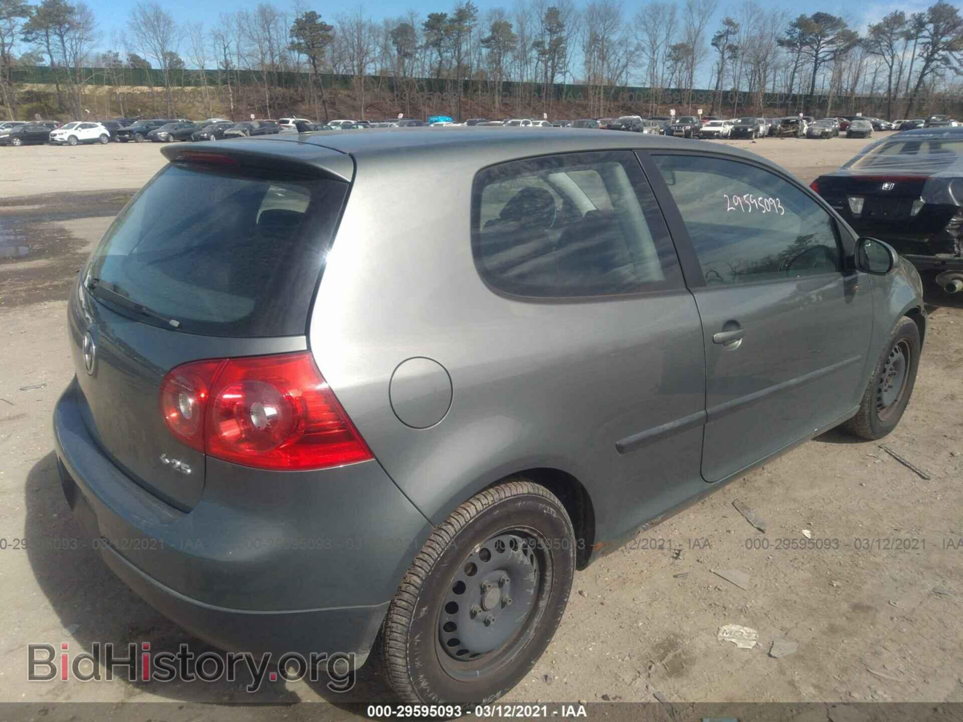 2007 VOLKSWAGEN RABBIT - VIN: WVWBS71K17W090875 - Фото 4