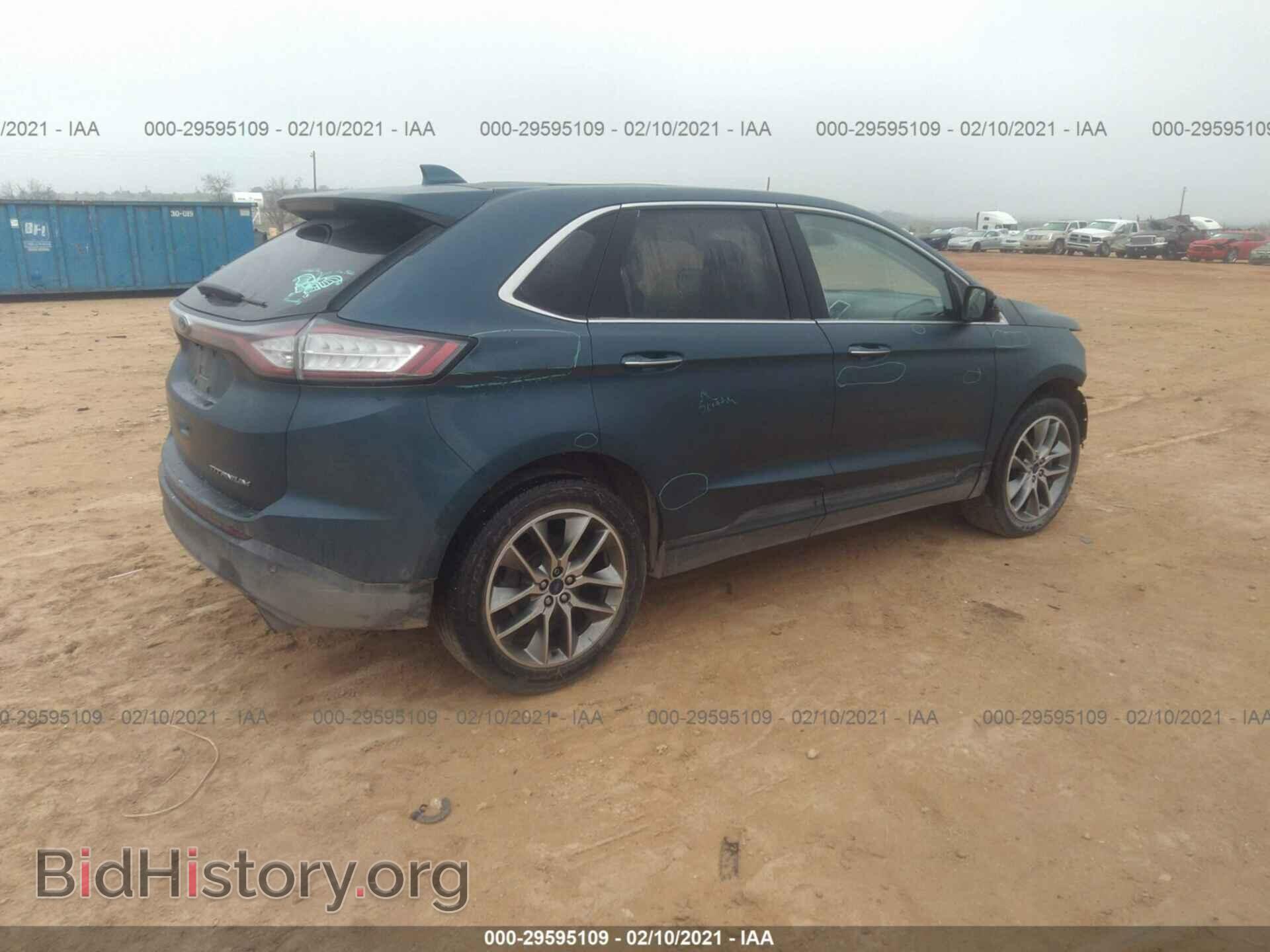 2016 FORD EDGE - VIN: 2FMPK3K89GBB03984 - Фото 4