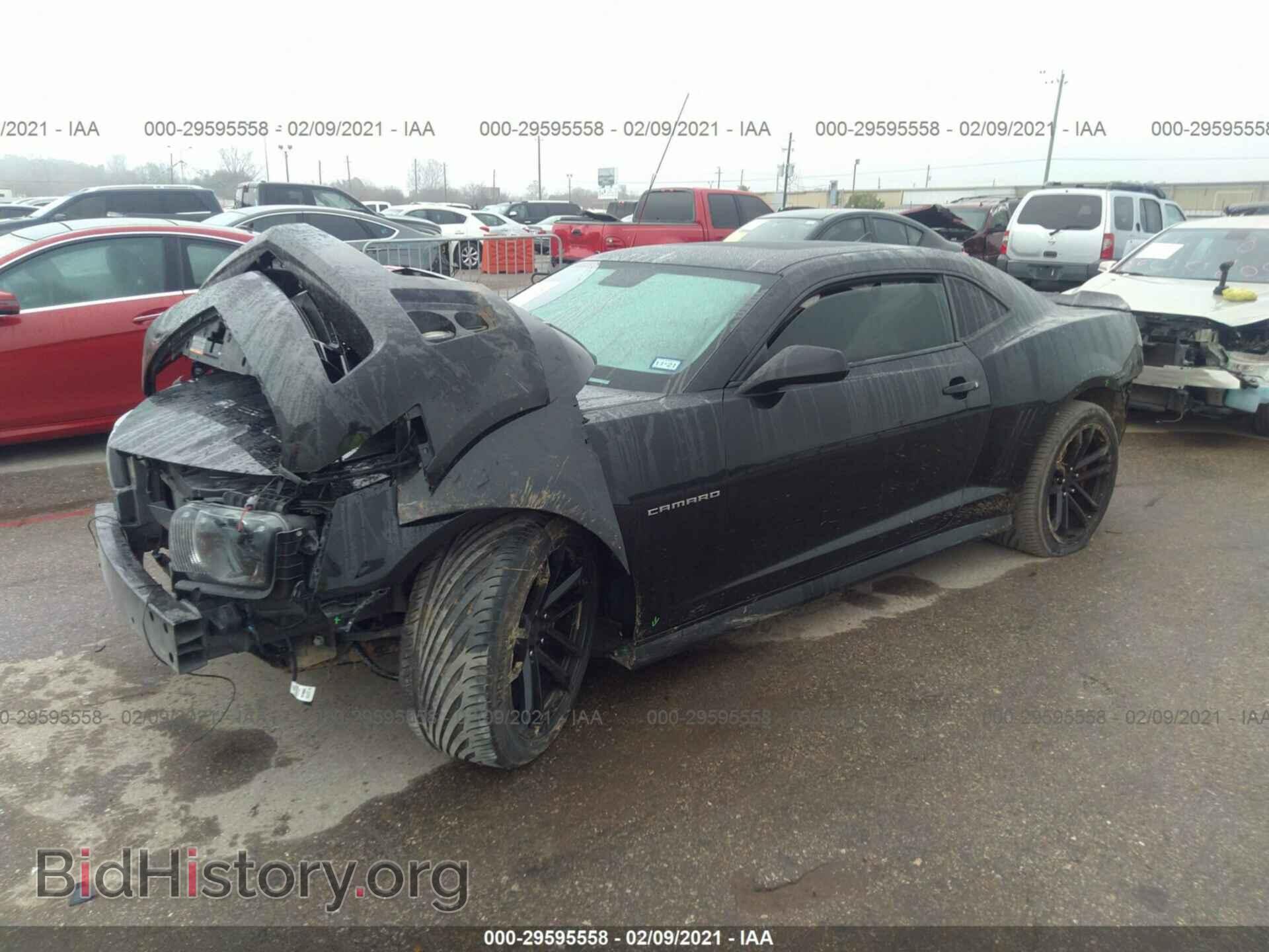 2011 CHEVROLET CAMARO - VIN: 2G1FT1EW2B9122655 - Фото 2