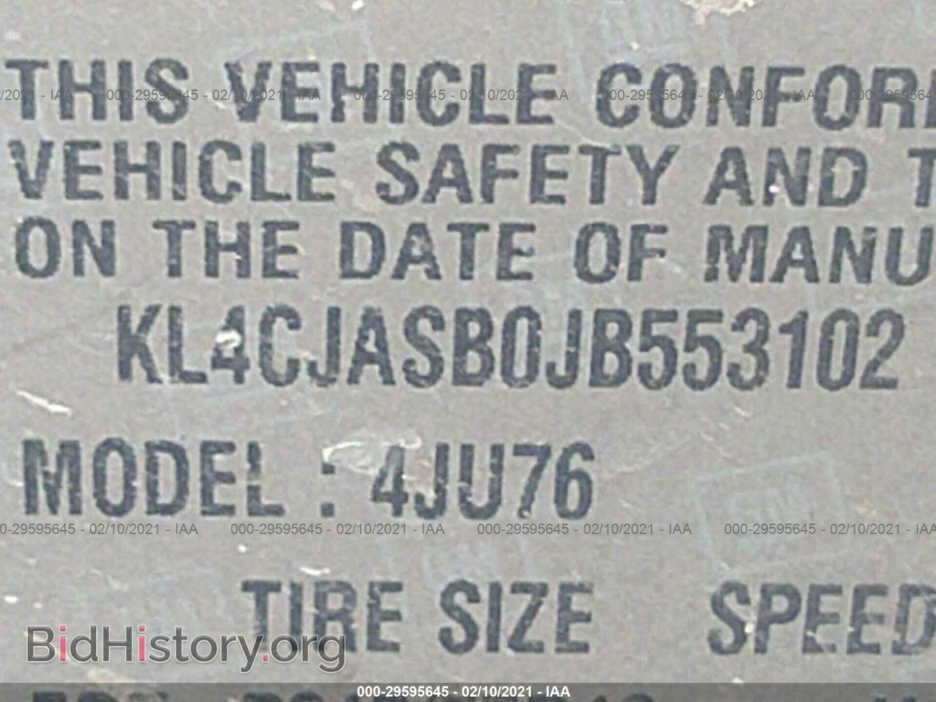 2018 BUICK ENCORE - VIN: KL4CJASB0JB553102 - Photo 9