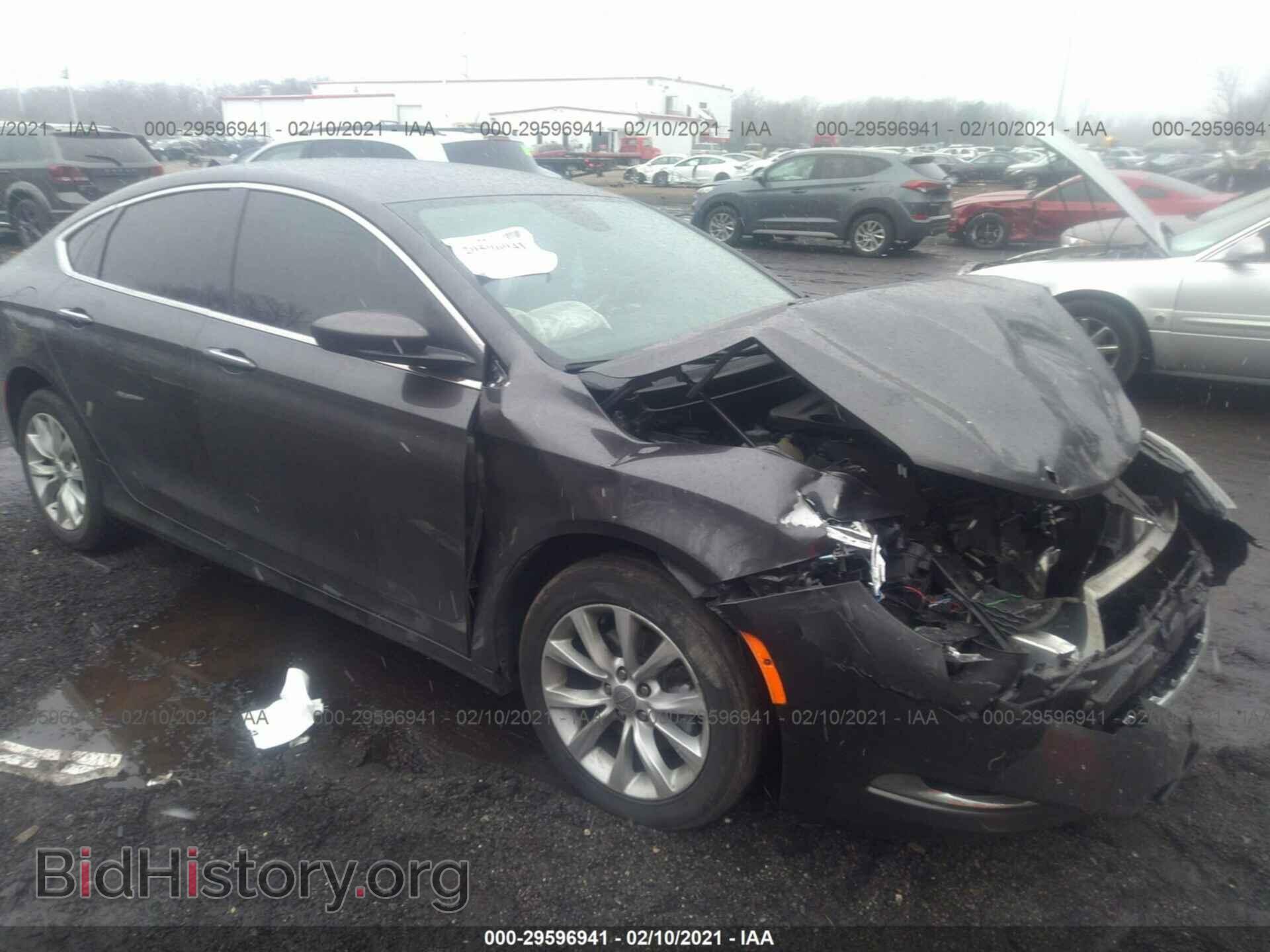 Фотография 1C3CCCCB9FN670956 - CHRYSLER 200 2015