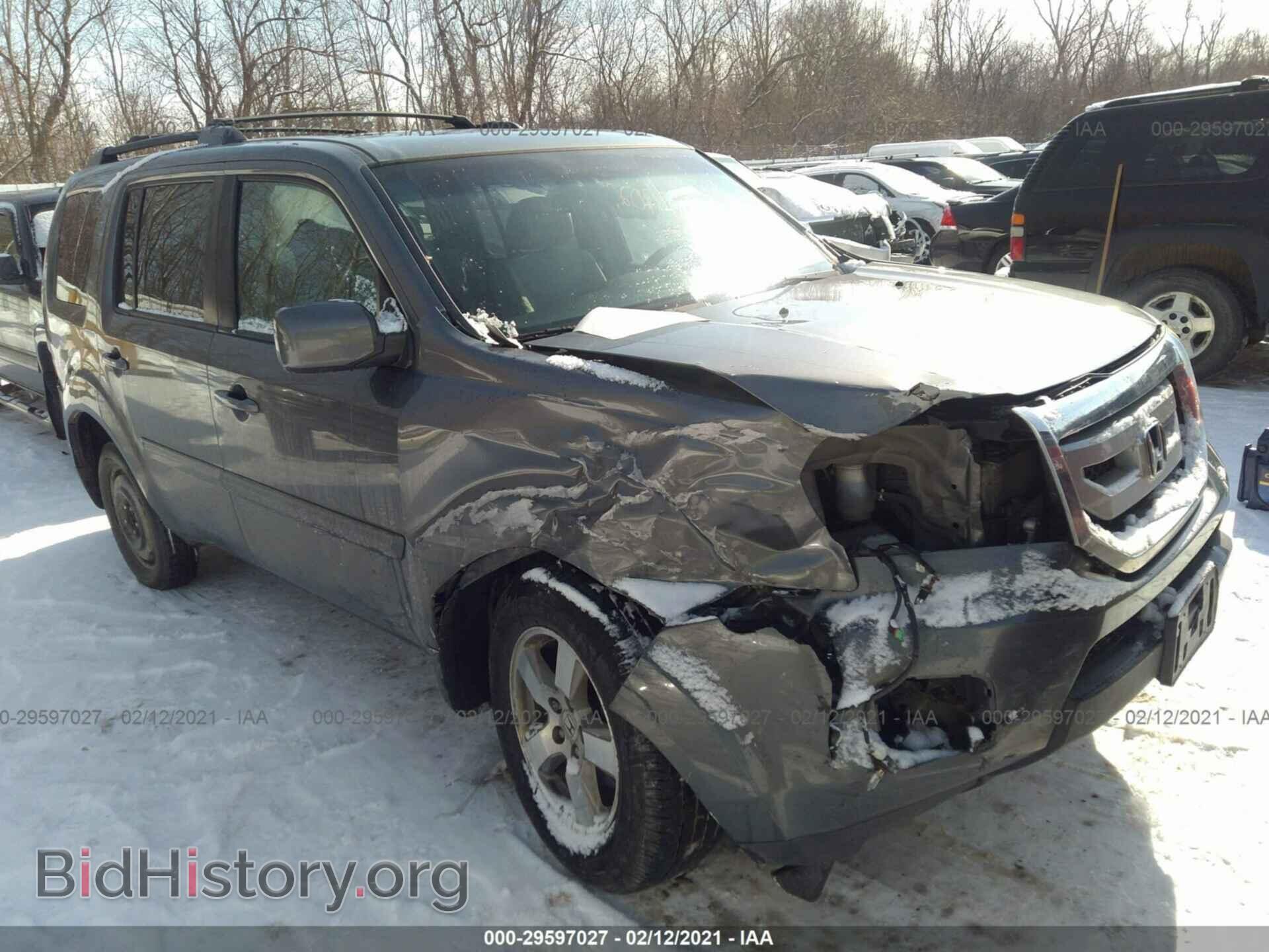 Photo 5FNYF4H45AB032302 - HONDA PILOT 2010