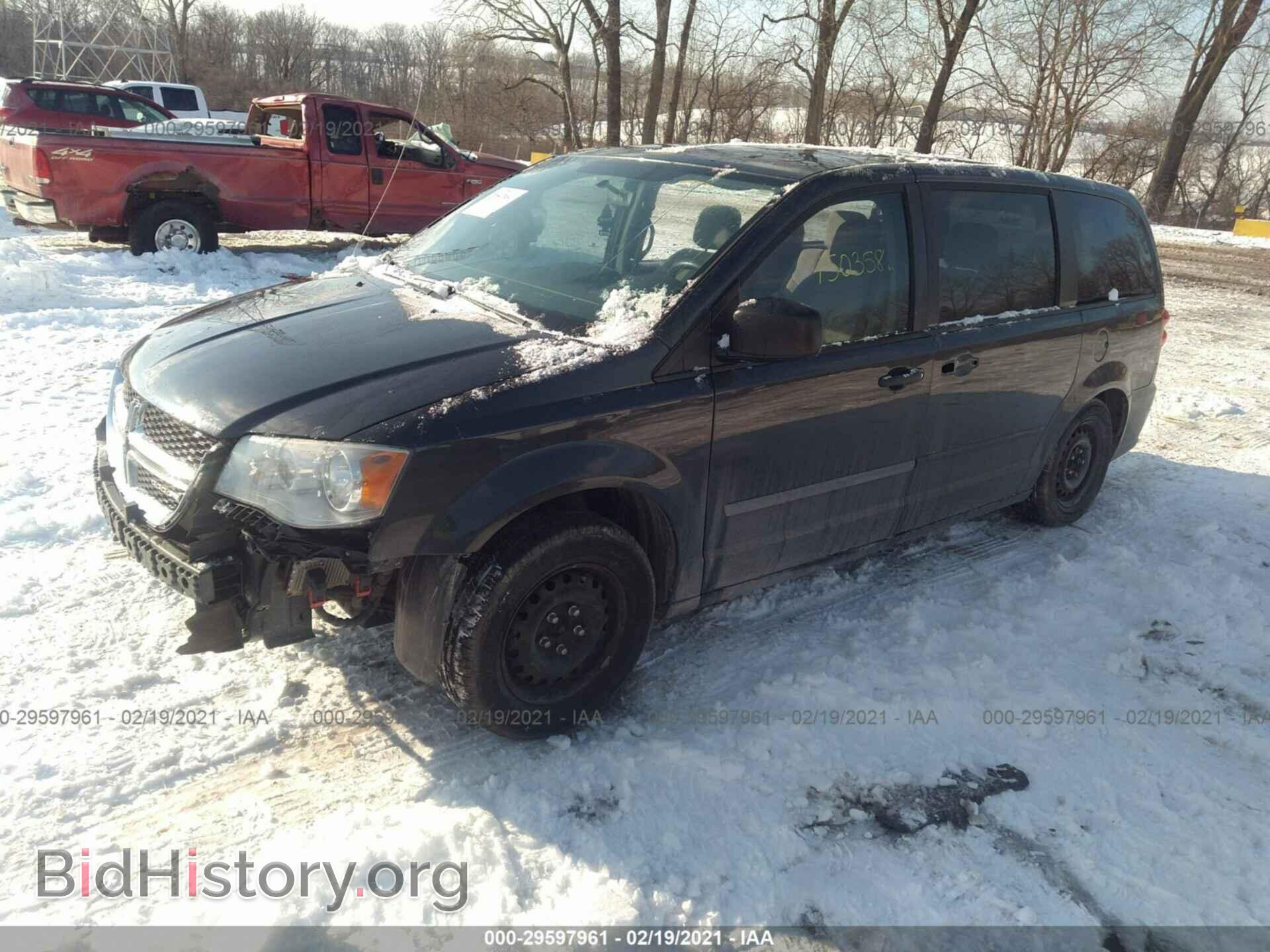 2012 DODGE GRAND CARAVAN - VIN: 2C4RDGBG9CR182516 - Фото 2