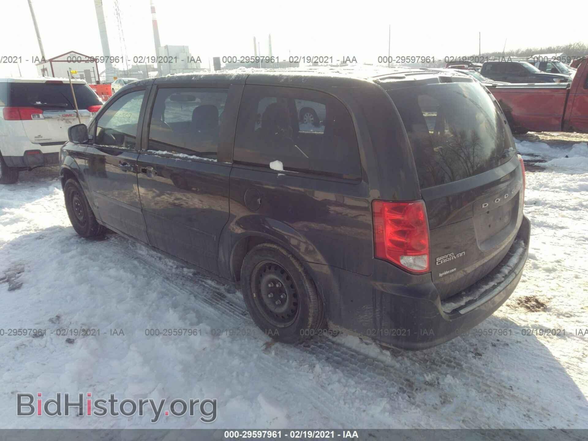 2012 DODGE GRAND CARAVAN - VIN: 2C4RDGBG9CR182516 - Фото 3