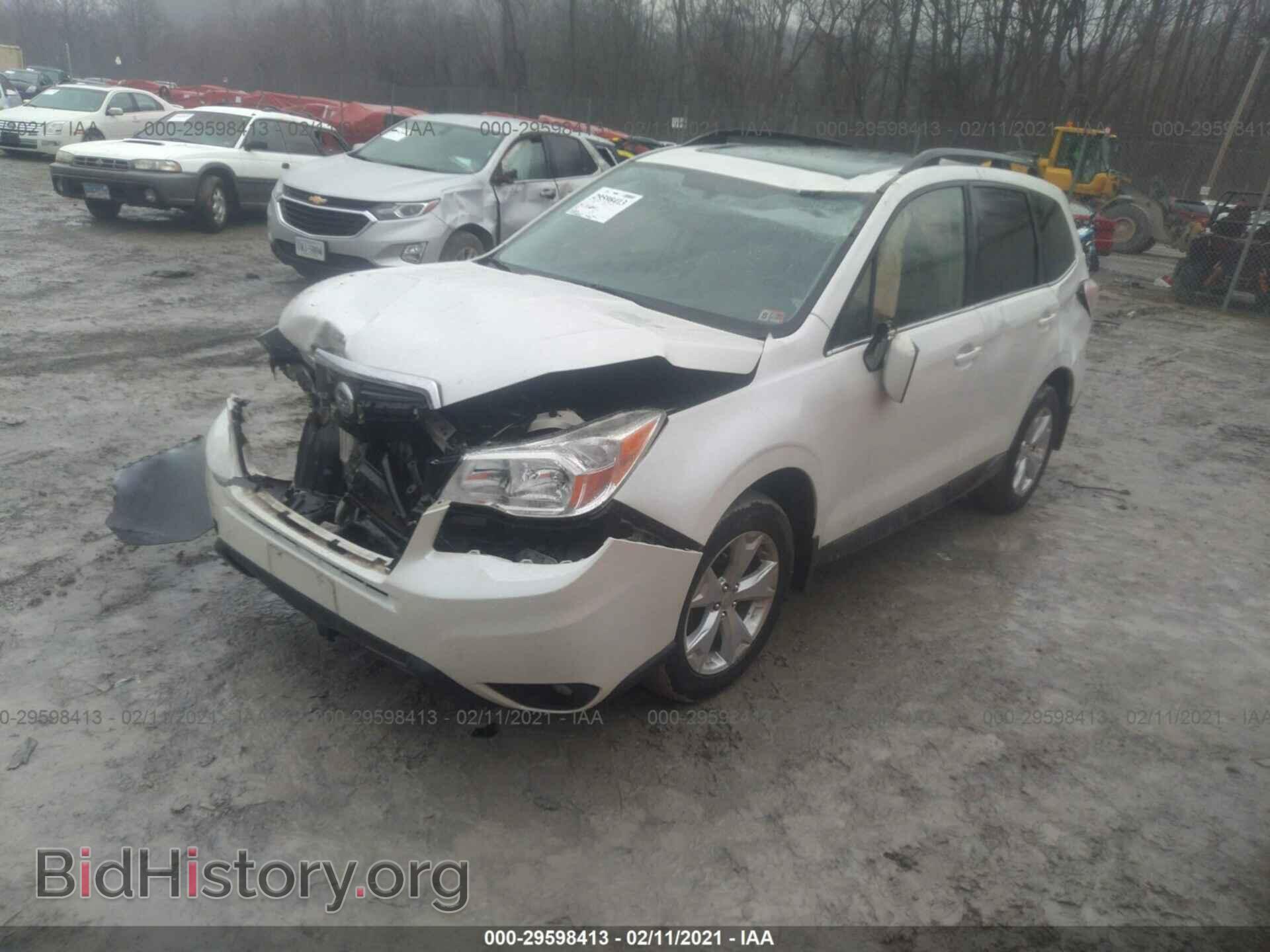 2014 SUBARU FORESTER - VIN: JF2SJAMC2EH501370 - Фото 2