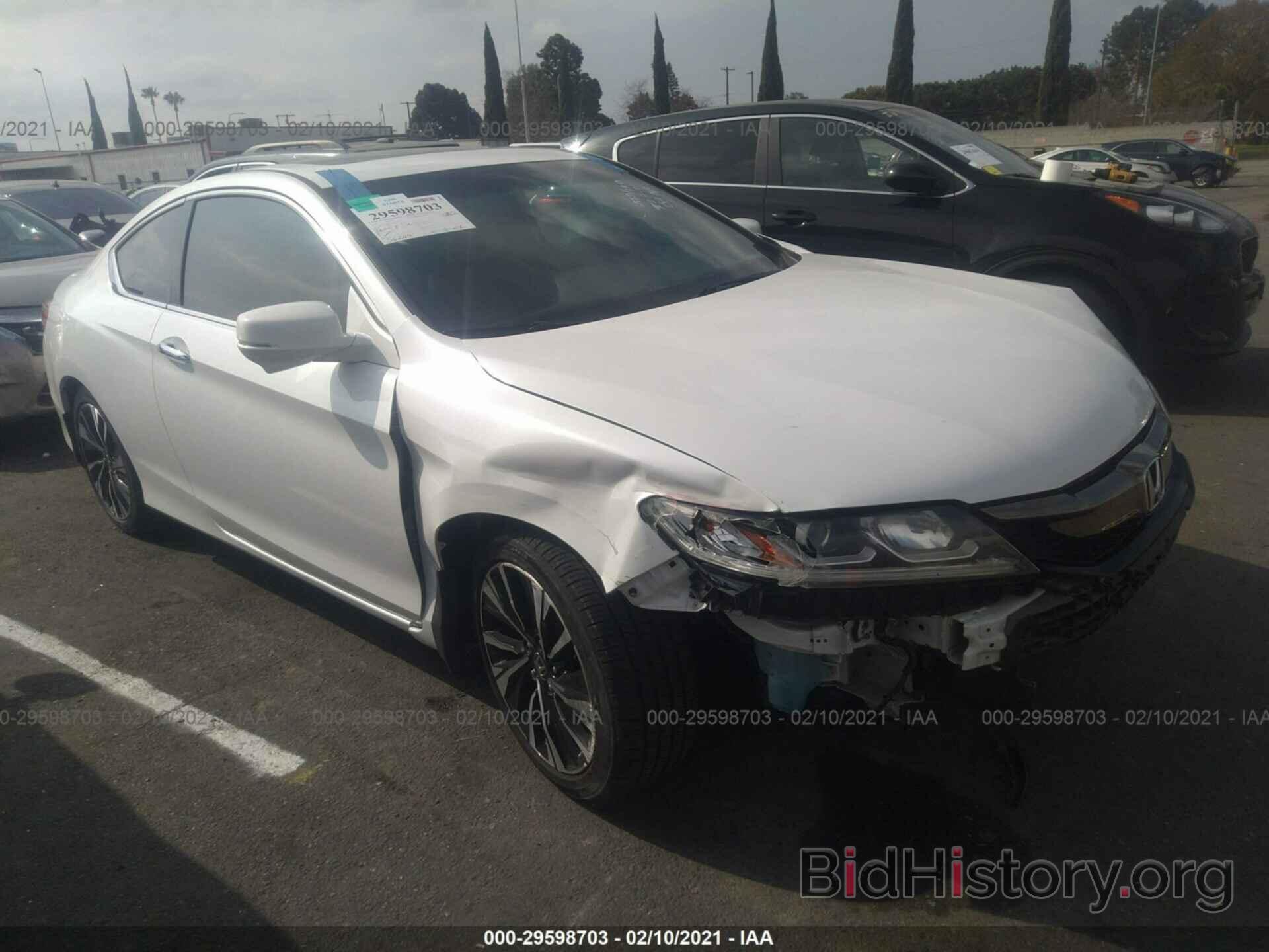 Photo 1HGCT2B87GA001719 - HONDA ACCORD COUPE 2016