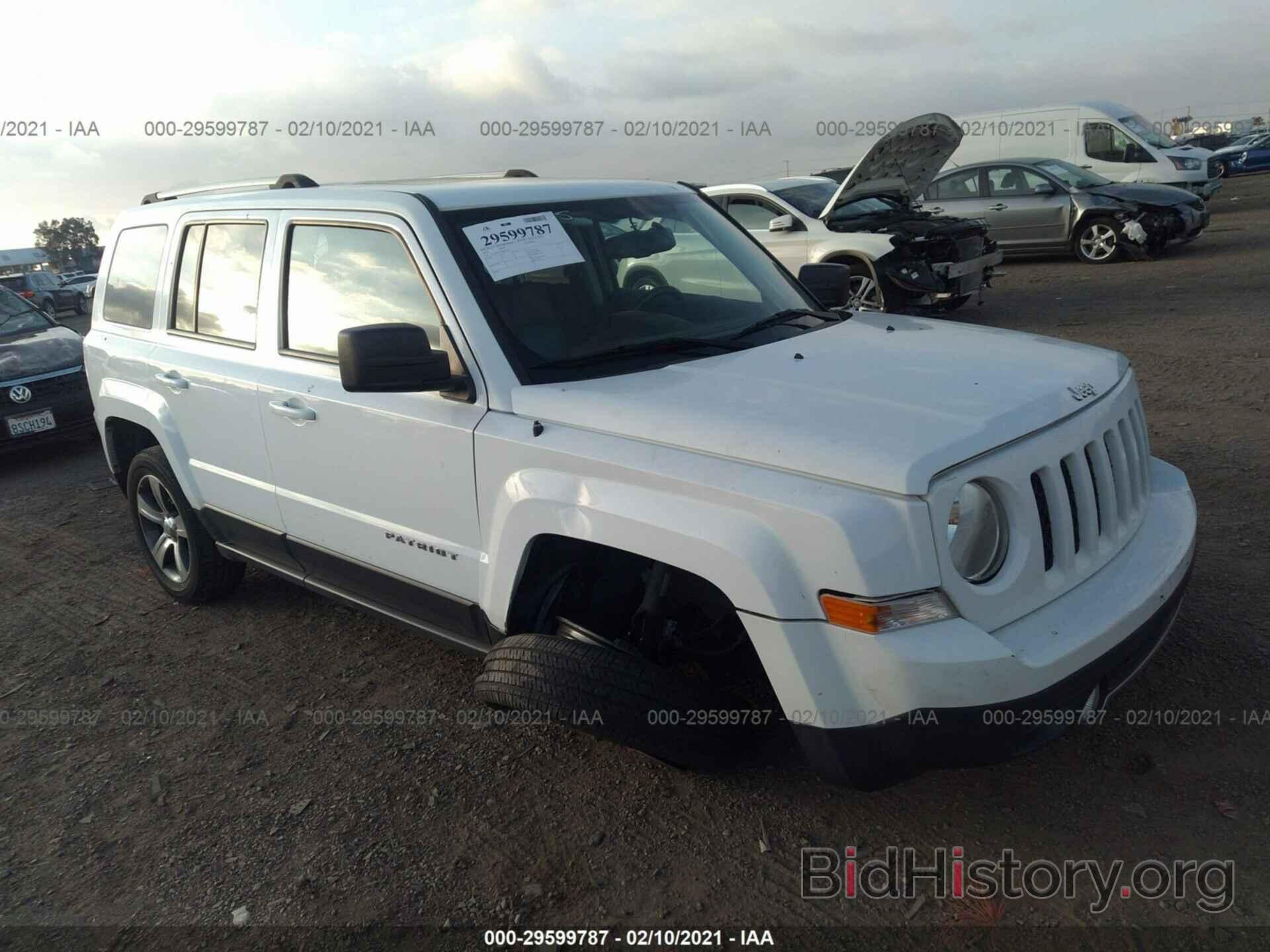 Фотография 1C4NJPFA4GD620994 - JEEP PATRIOT 2016