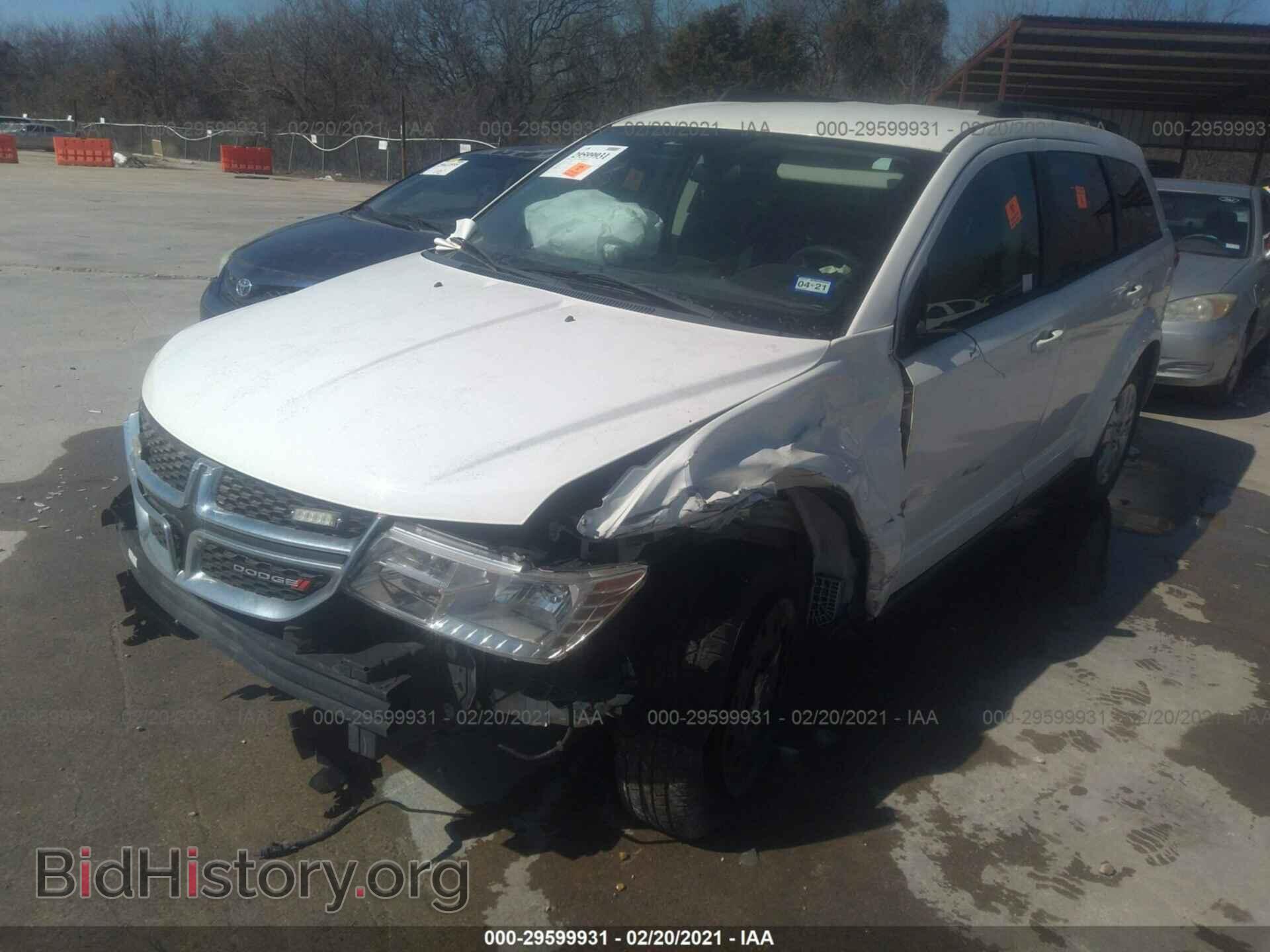 2016 DODGE JOURNEY - VIN: 3C4PDCAB2GT185377 - Фото 2