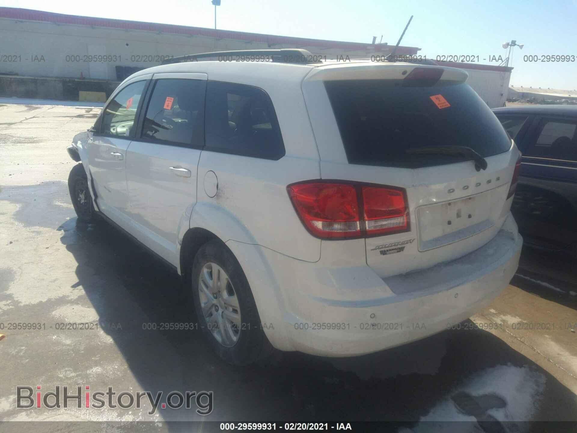 2016 DODGE JOURNEY - VIN: 3C4PDCAB2GT185377 - Фото 3
