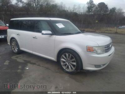 2011 Ford FLEX W/Ecoboost, white — VIN 2FMHK6DTXBBD18032, IAAI