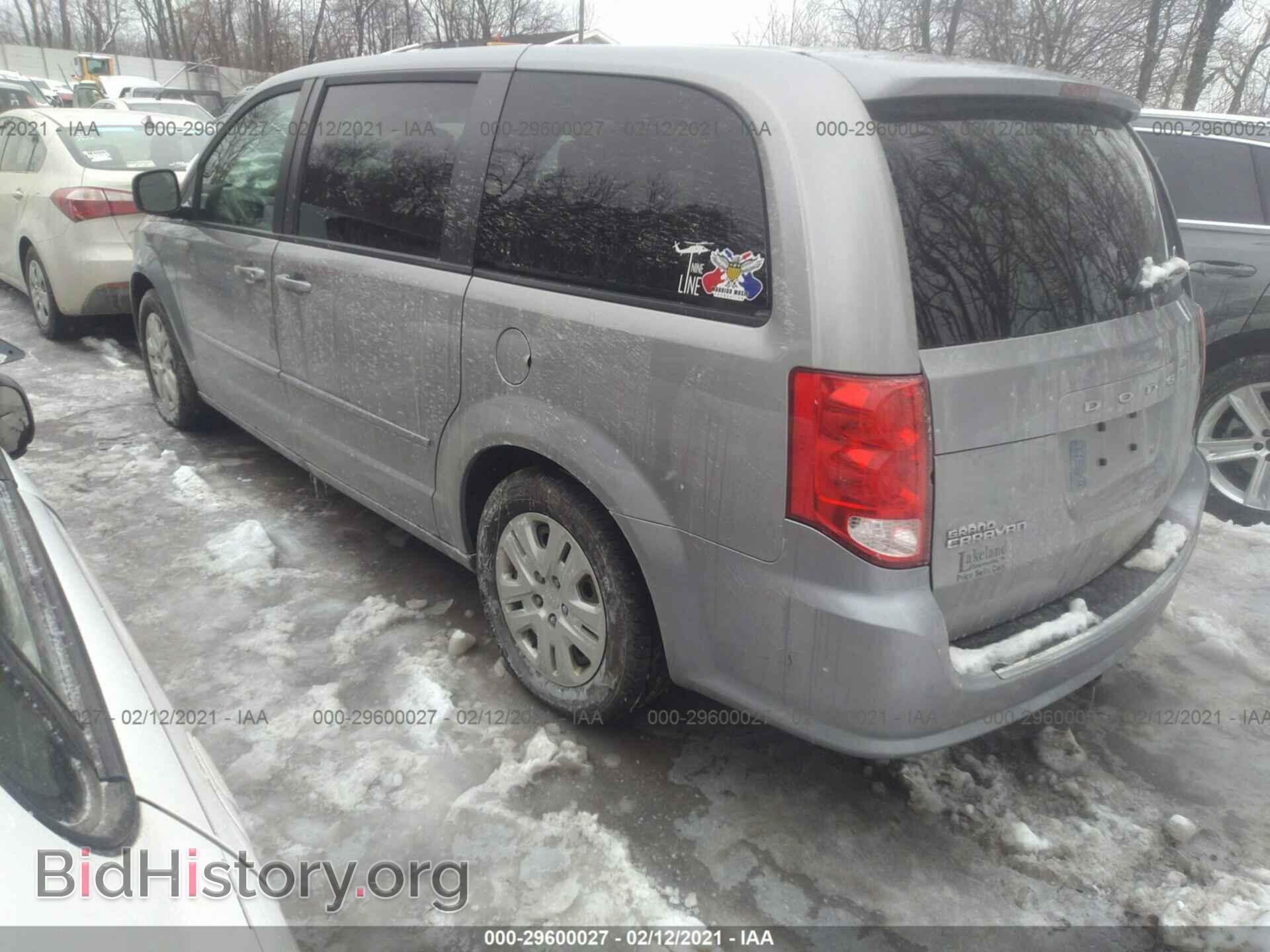 2016 DODGE GRAND CARAVAN - VIN: 2C4RDGBG0GR314259 - Фото 3