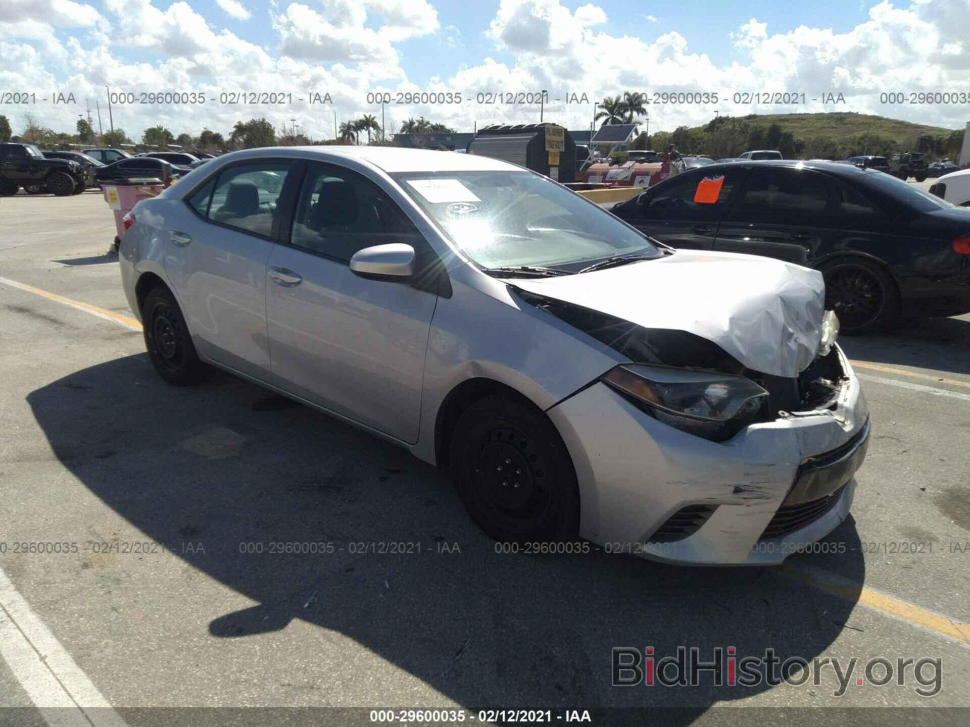 Photo 5YFBURHE5FP205457 - TOYOTA COROLLA 2015