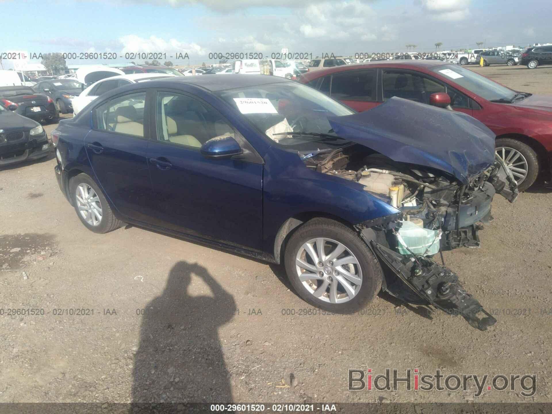 Photo JM1BL1V83C1595140 - MAZDA MAZDA3 2012