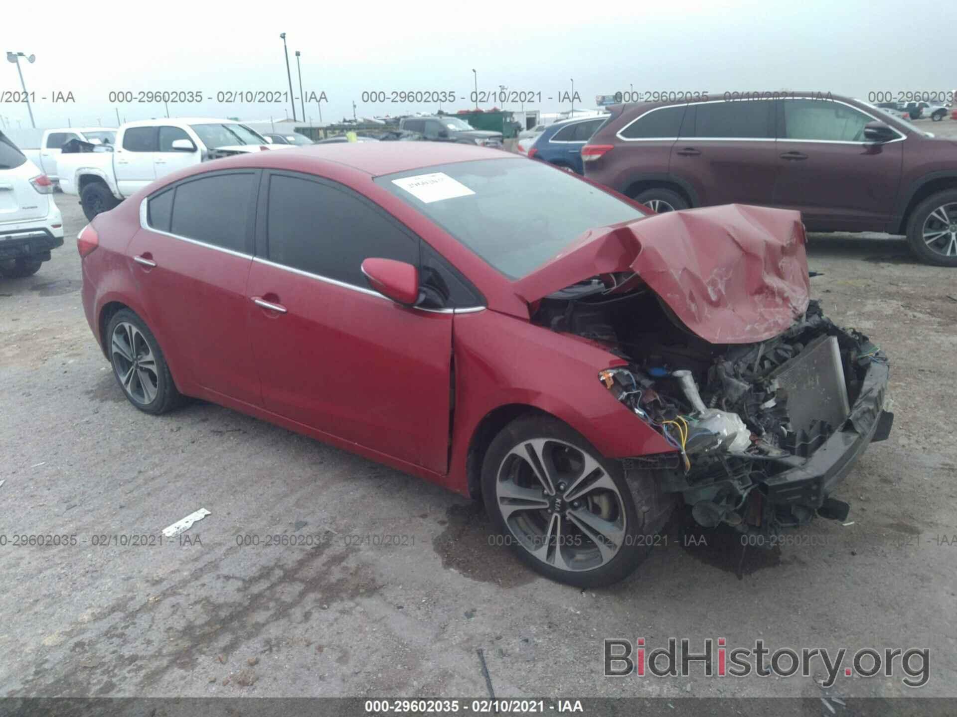 Photo KNAFX4A83F5281320 - KIA FORTE 2015