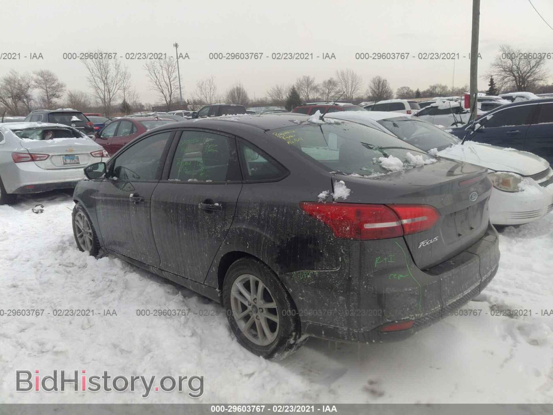 2017 FORD FOCUS - VIN: 1FADP3F20HL312620 - Фото 3