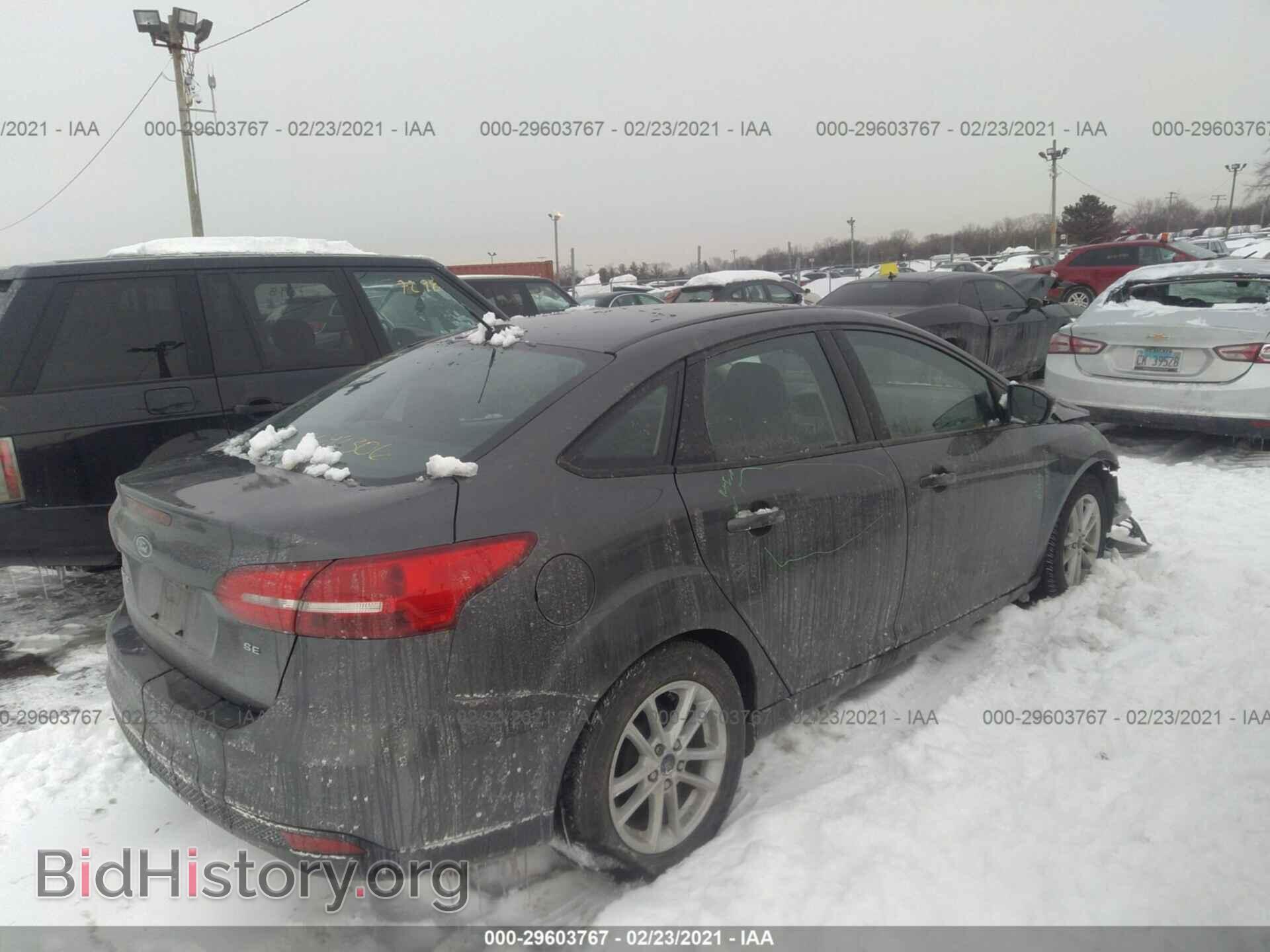 2017 FORD FOCUS - VIN: 1FADP3F20HL312620 - Фото 4
