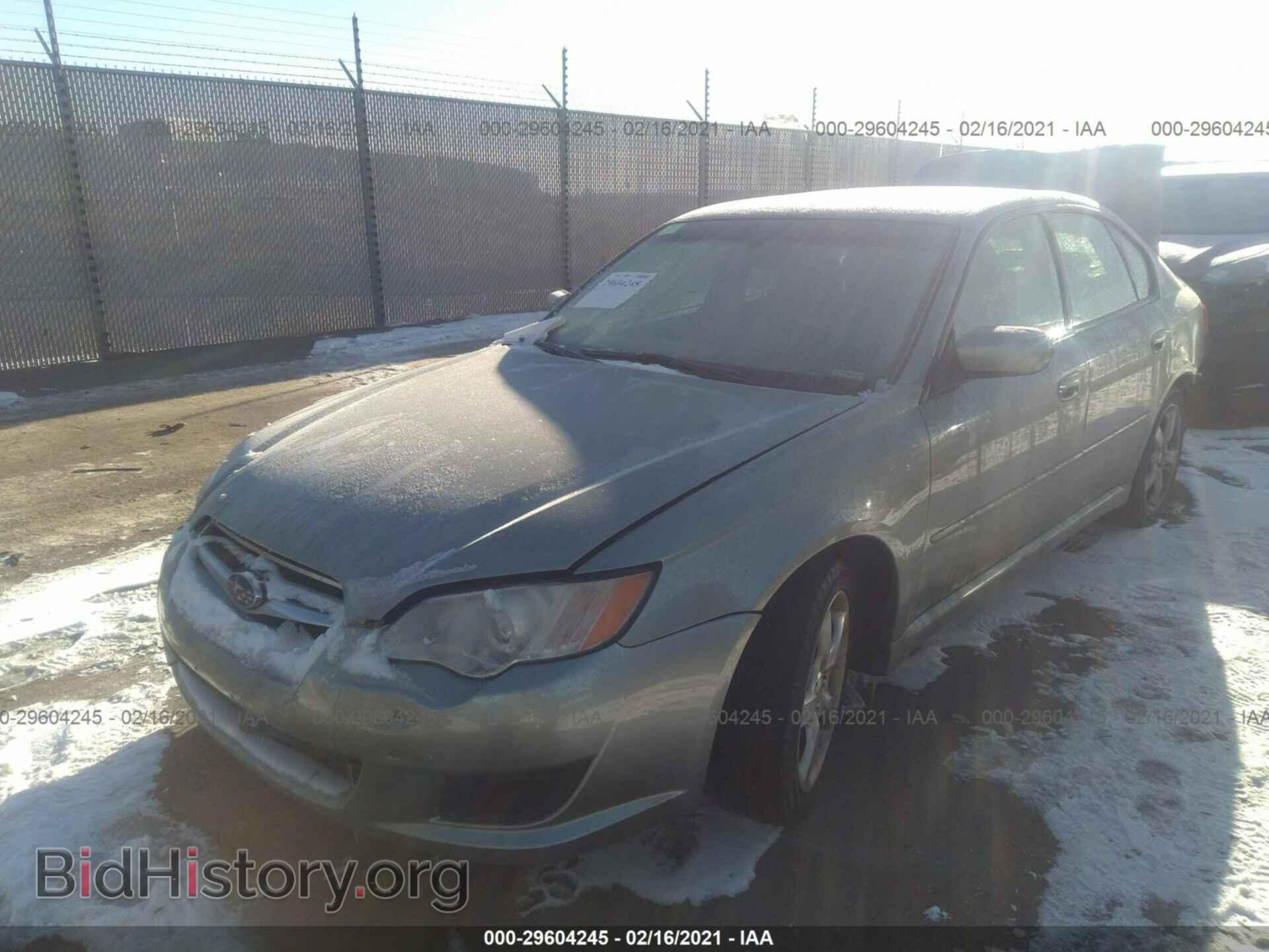 2009 SUBARU LEGACY - VIN: 4S3BL616397212613 - Фото 2