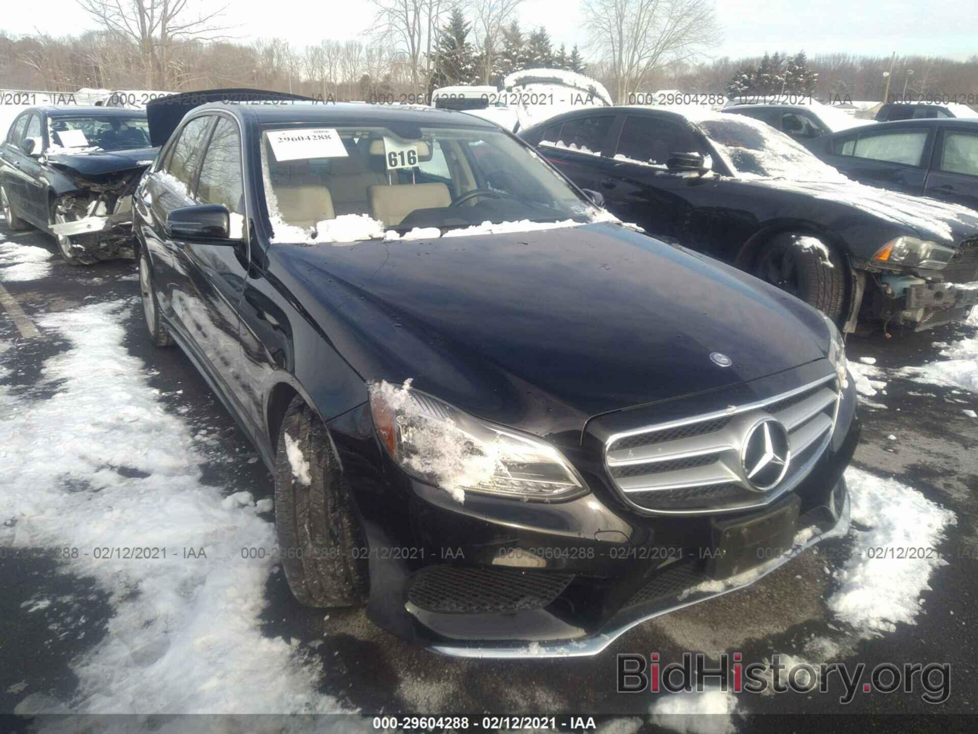 Photo WDDHF8JB5EA785901 - MERCEDES-BENZ E-CLASS 2014