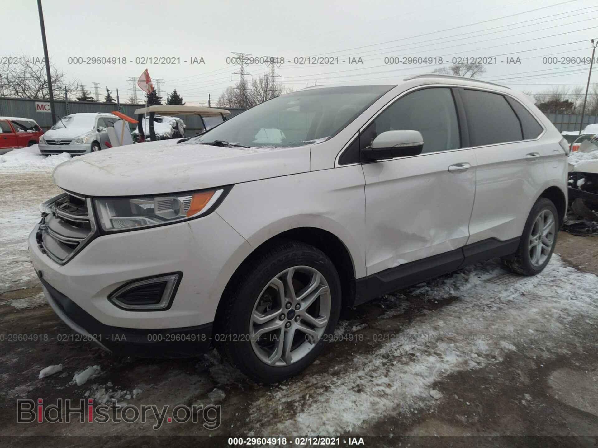 2016 FORD EDGE - VIN: 2FMPK4K85GBB84682 - Фото 2