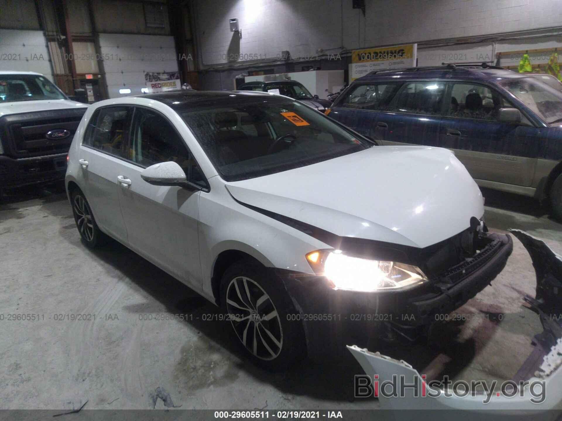 Photo 3VW217AU1GM026000 - VOLKSWAGEN GOLF 2016