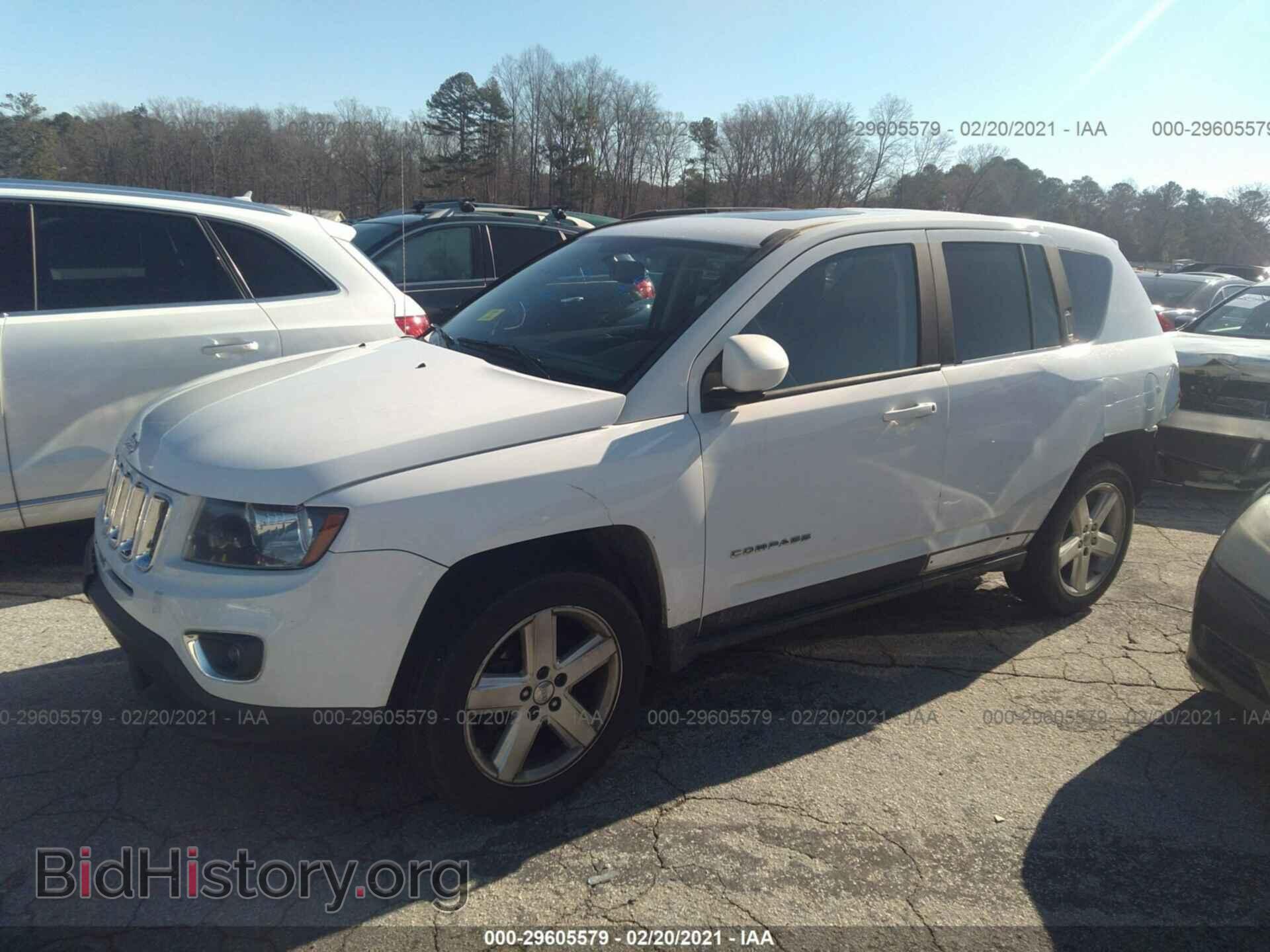 2014 JEEP COMPASS - VIN: 1C4NJCEA7ED886680 - Фото 2