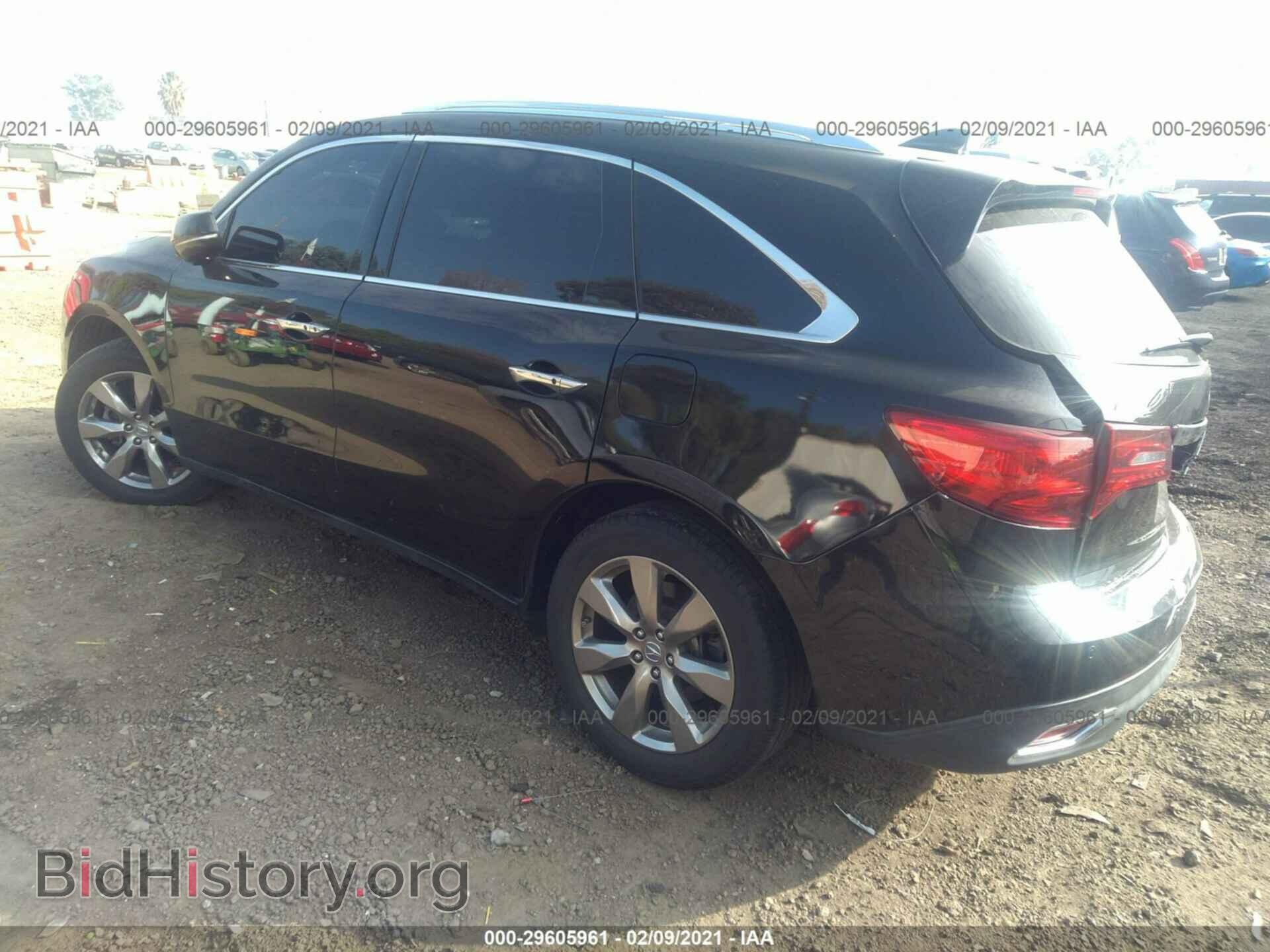 2015 ACURA MDX - VIN: 5FRYD3H84FB002443 - Фото 3