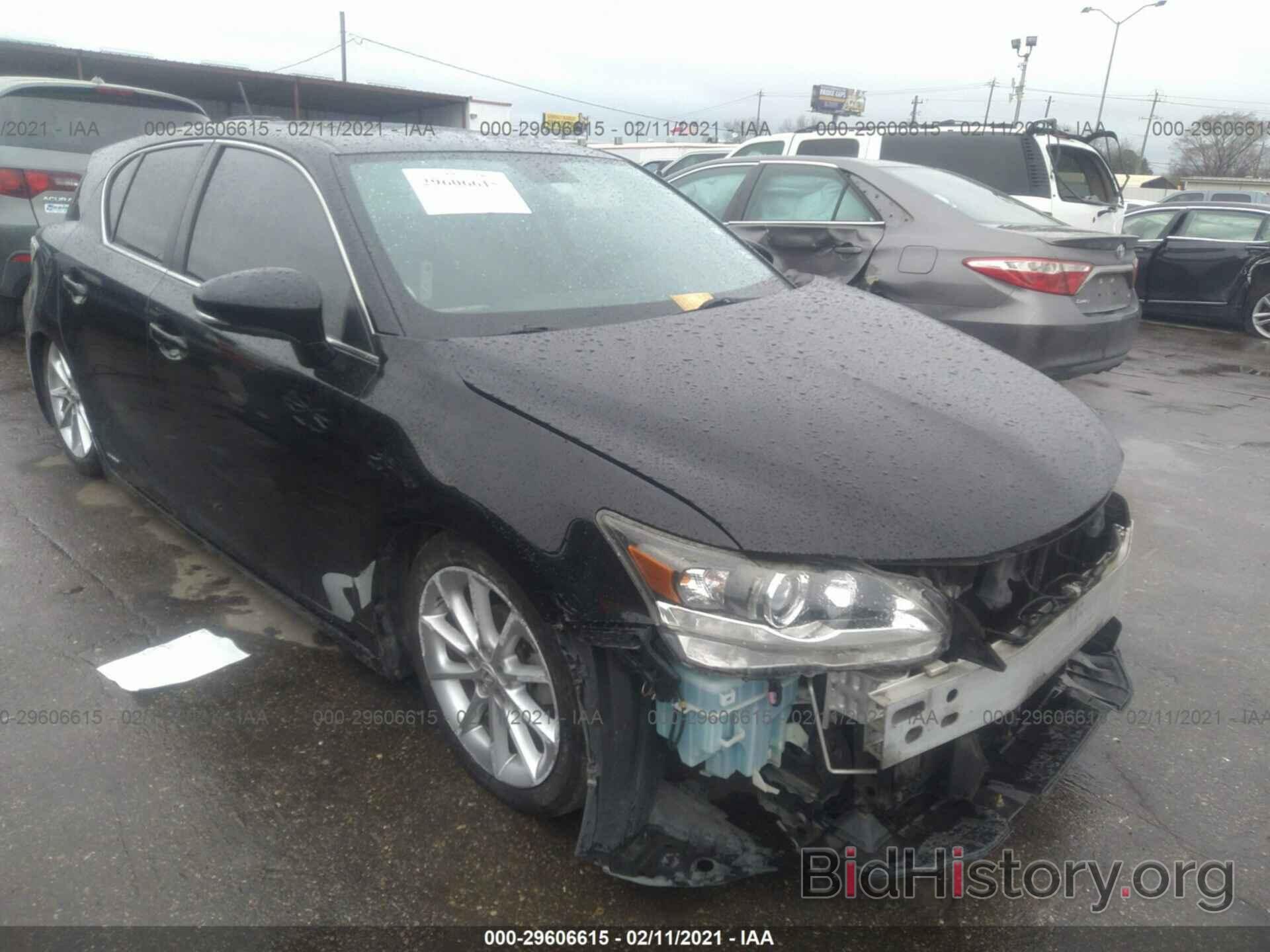 Photo JTHKD5BHXC2083568 - LEXUS CT 200H 2012