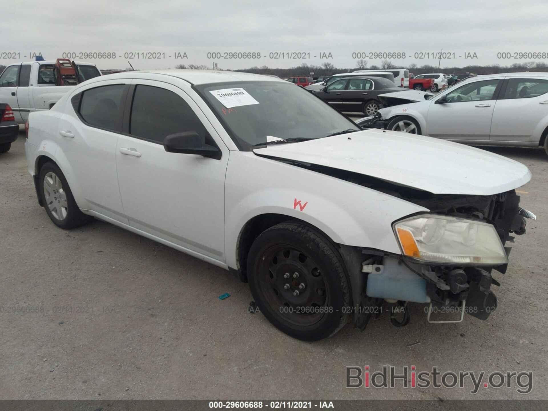 Photo 1C3CDZAB2DN720693 - DODGE AVENGER 2013