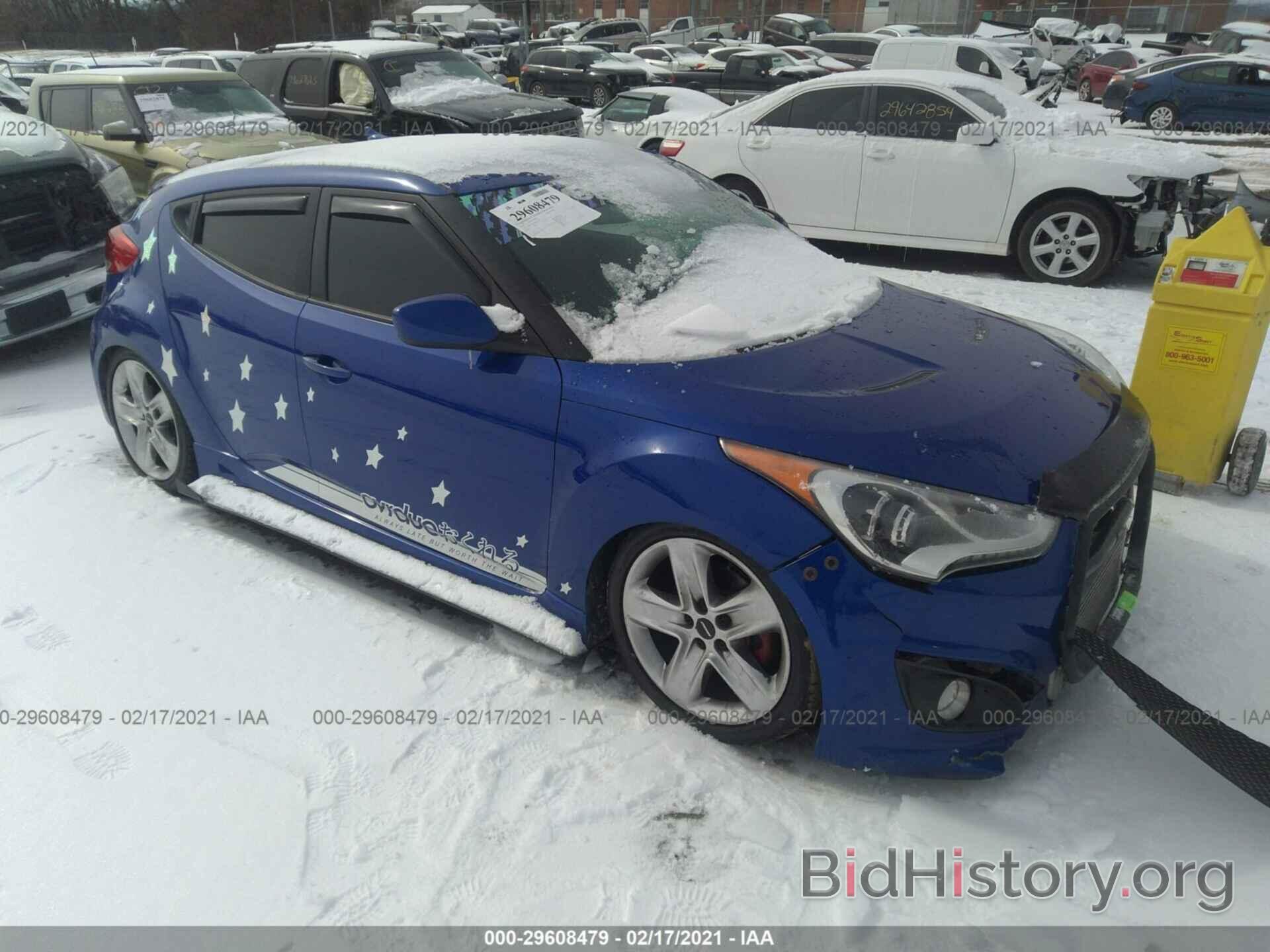 Photo KMHTC6AE0EU202317 - HYUNDAI VELOSTER 2014