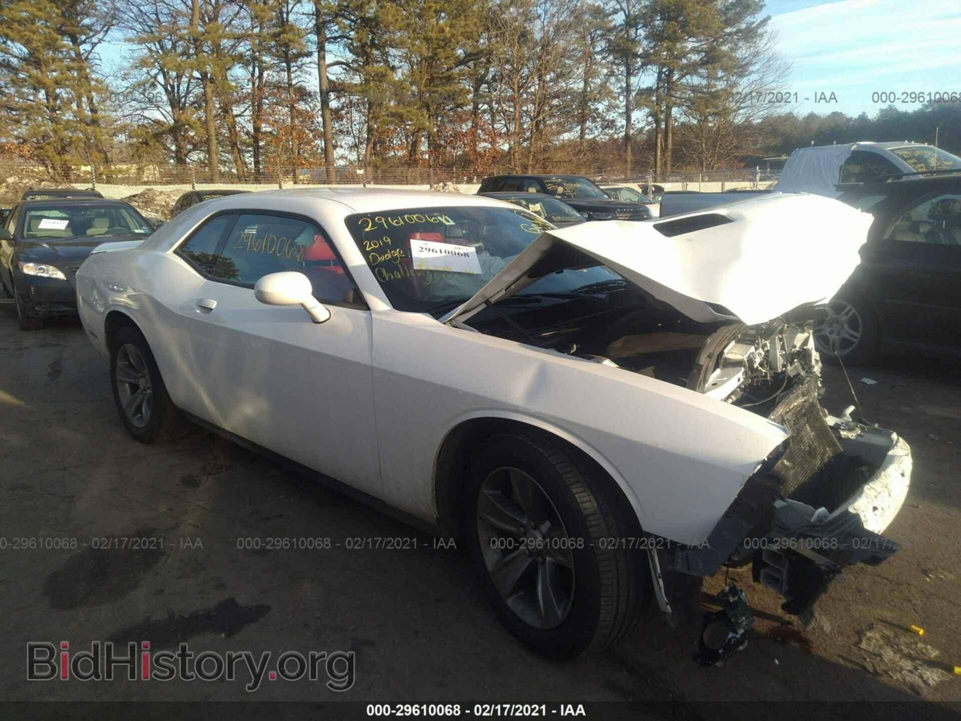 Фотография 2C3CDZAG6KH616063 - DODGE CHALLENGER 2019