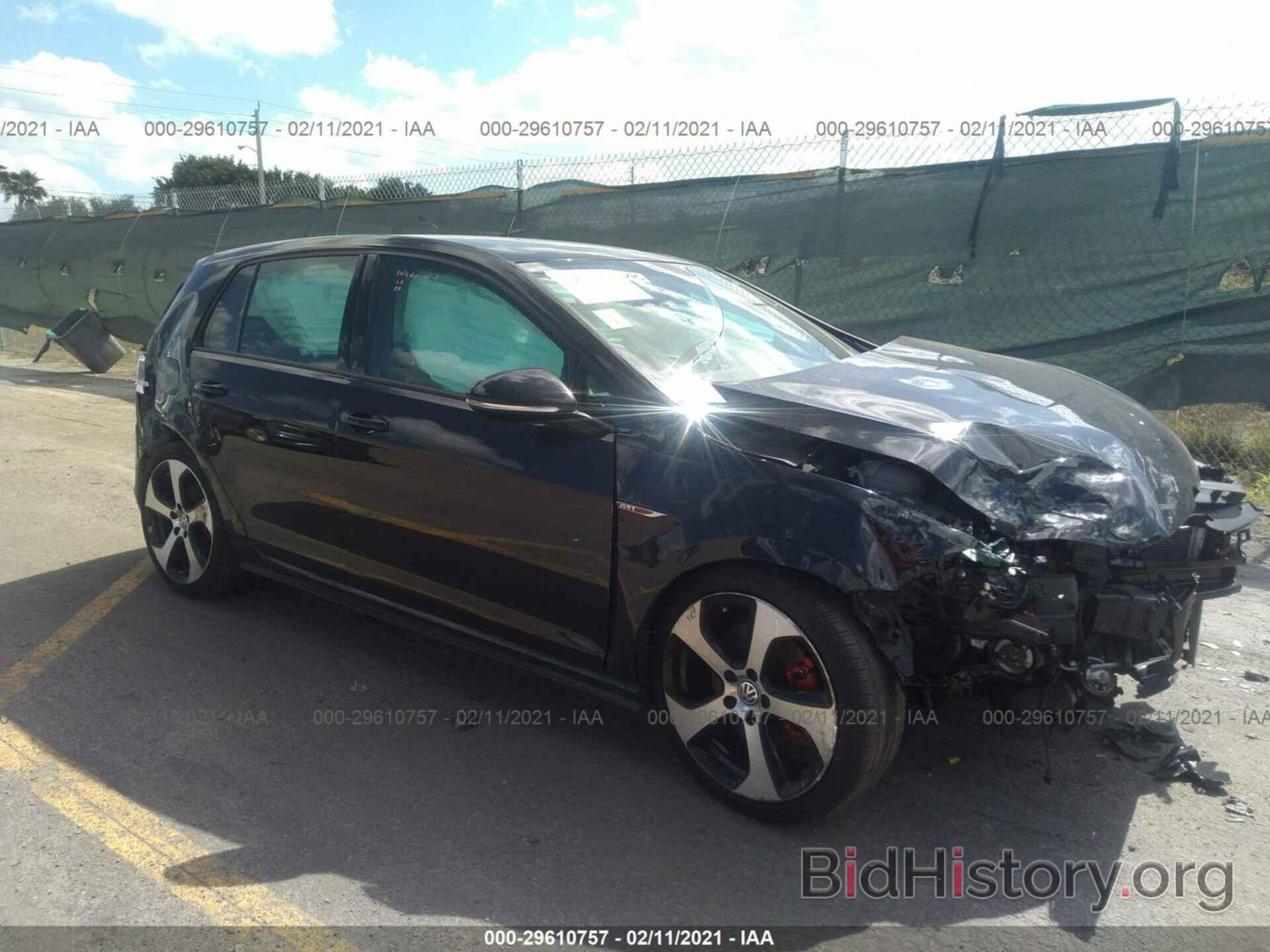 Photo 3VW5T7AU3GM056462 - VOLKSWAGEN GOLF GTI 2016