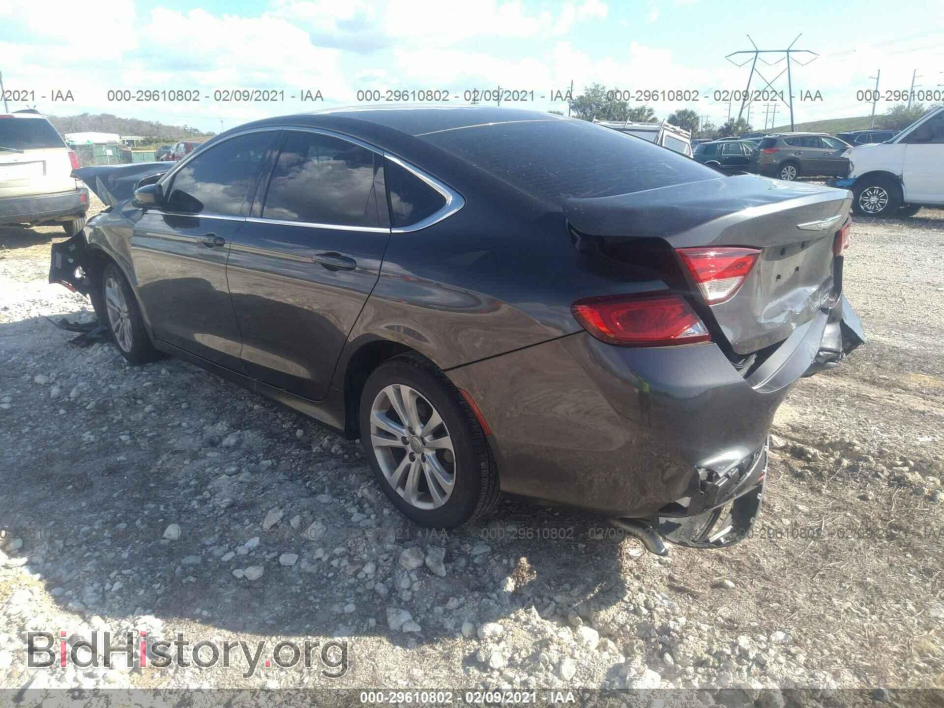 2016 CHRYSLER 200 - VIN: 1C3CCCFB0GN182797 - Фото 3
