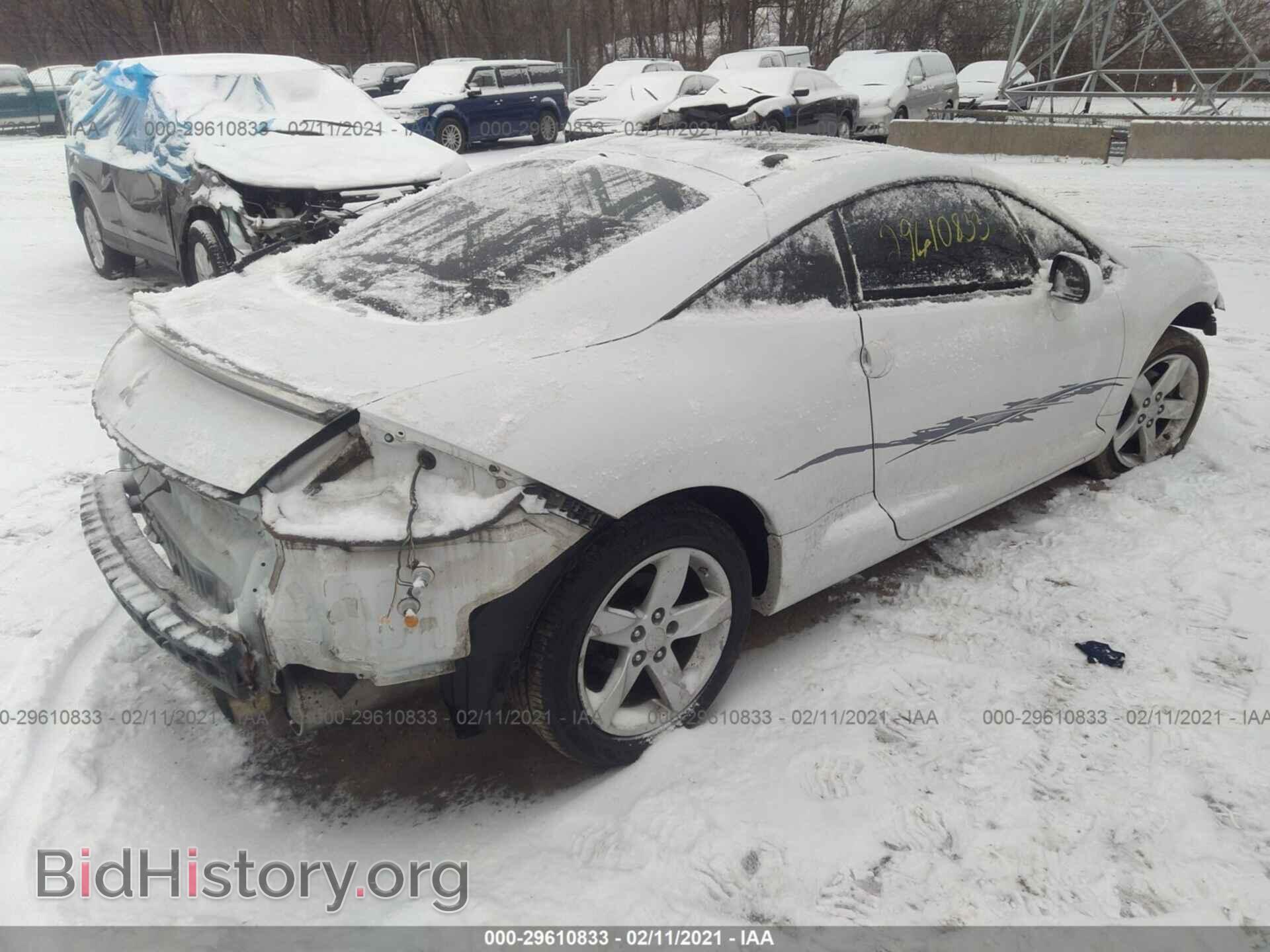 2008 MITSUBISHI ECLIPSE - VIN: 4A3AK24F68E004560 - Фото 4