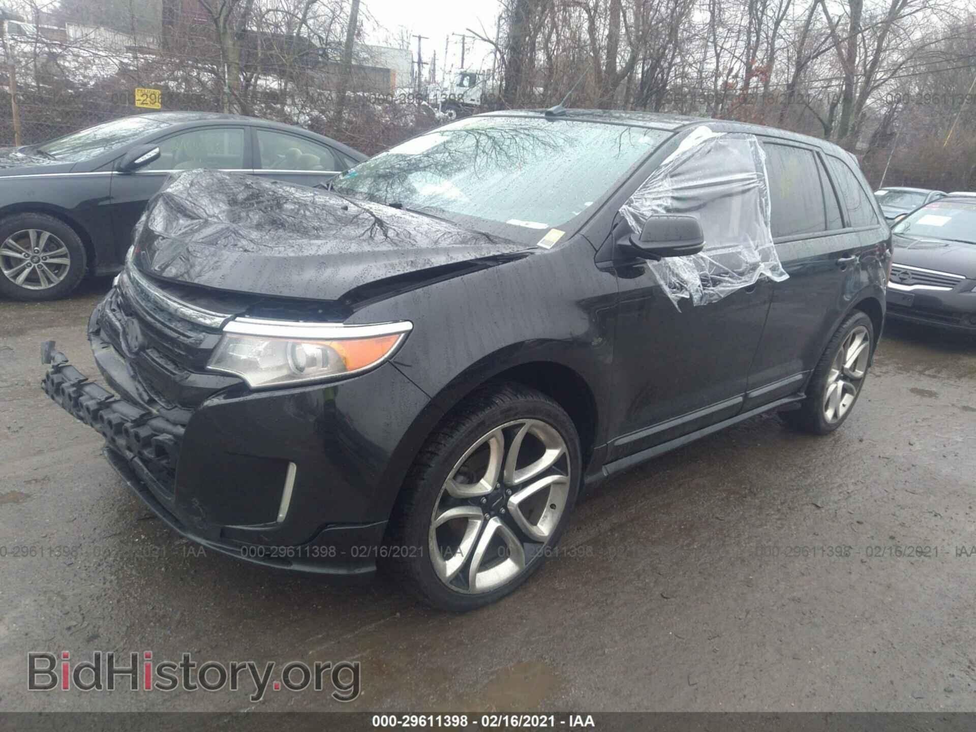 2013 FORD EDGE - VIN: 2FMDK4AK1DBA97311 - Фото 2