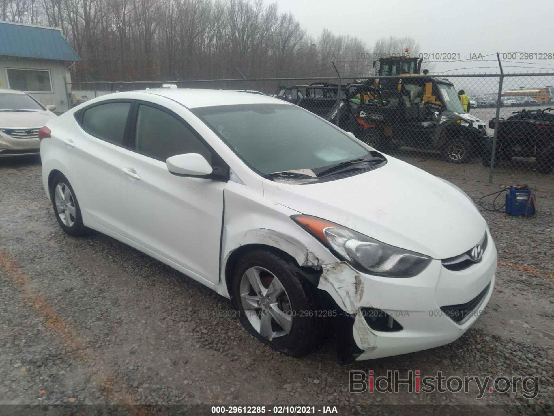 Photo 5NPDH4AE6DH314191 - HYUNDAI ELANTRA 2013