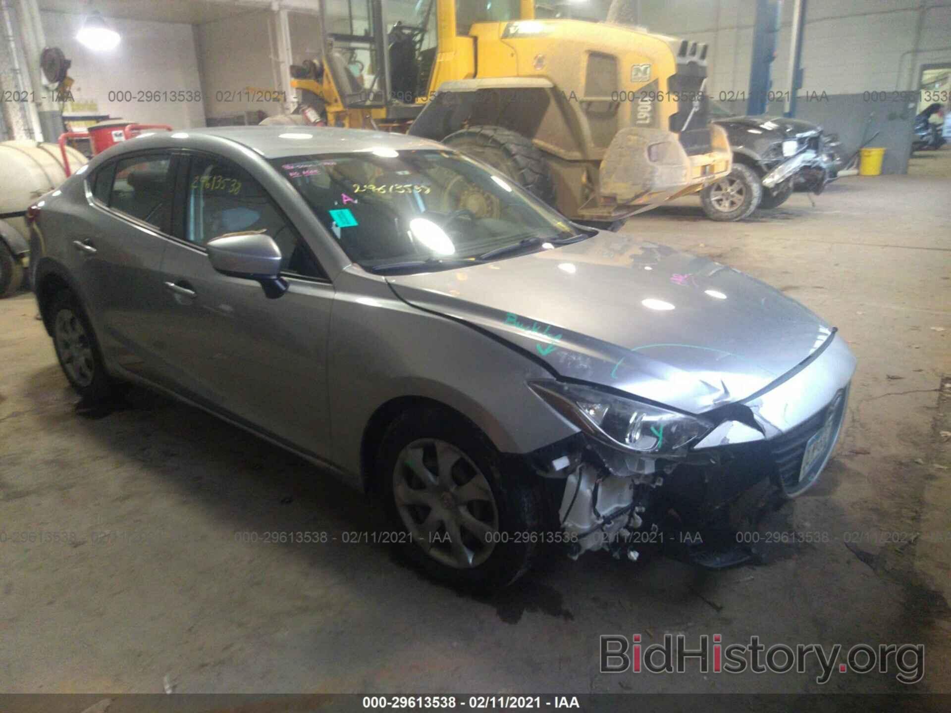 Photo JM1BM1U74E1207308 - MAZDA MAZDA3 2014