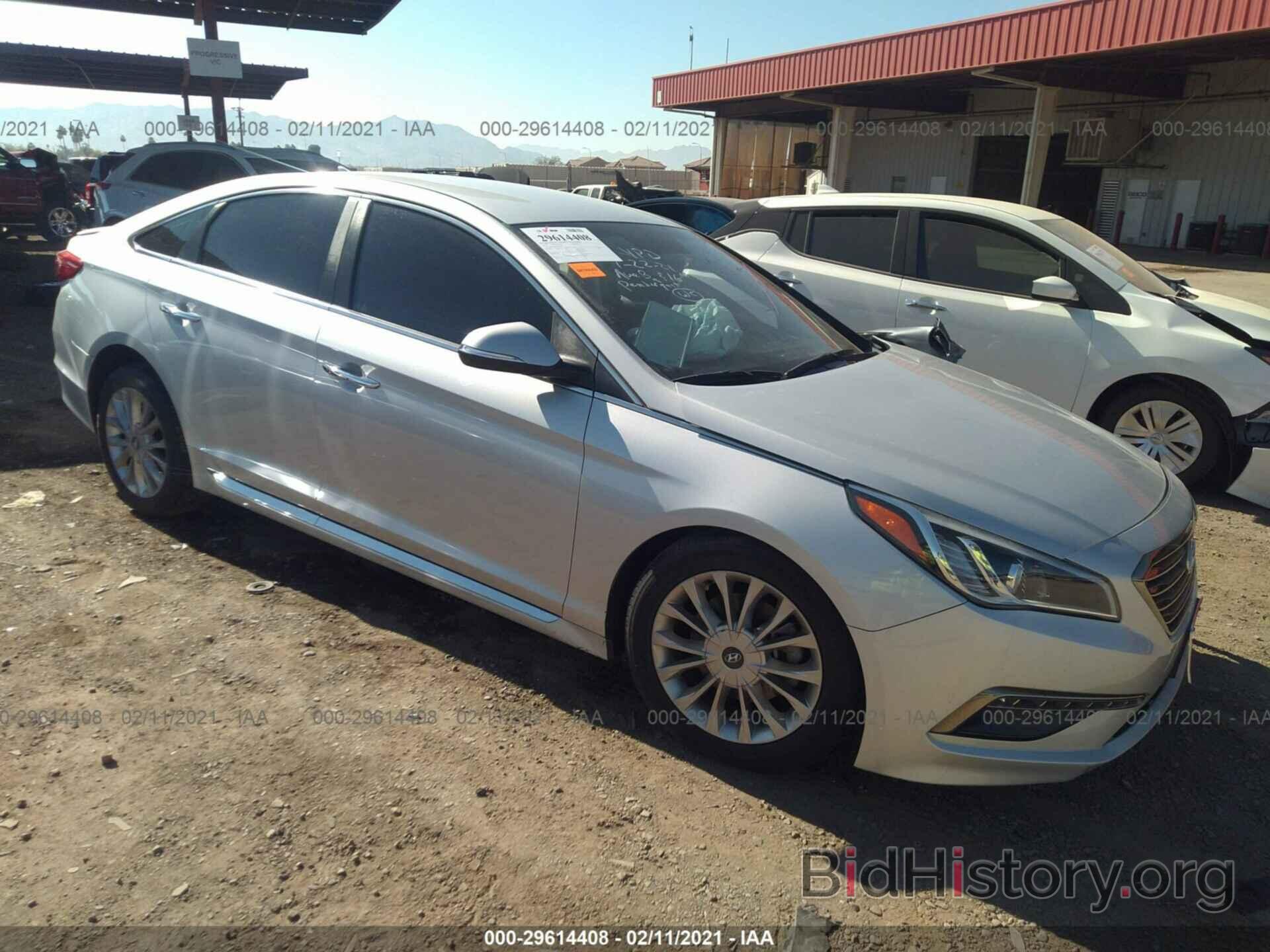 Photo 5NPE34AF1FH182360 - HYUNDAI SONATA 2015